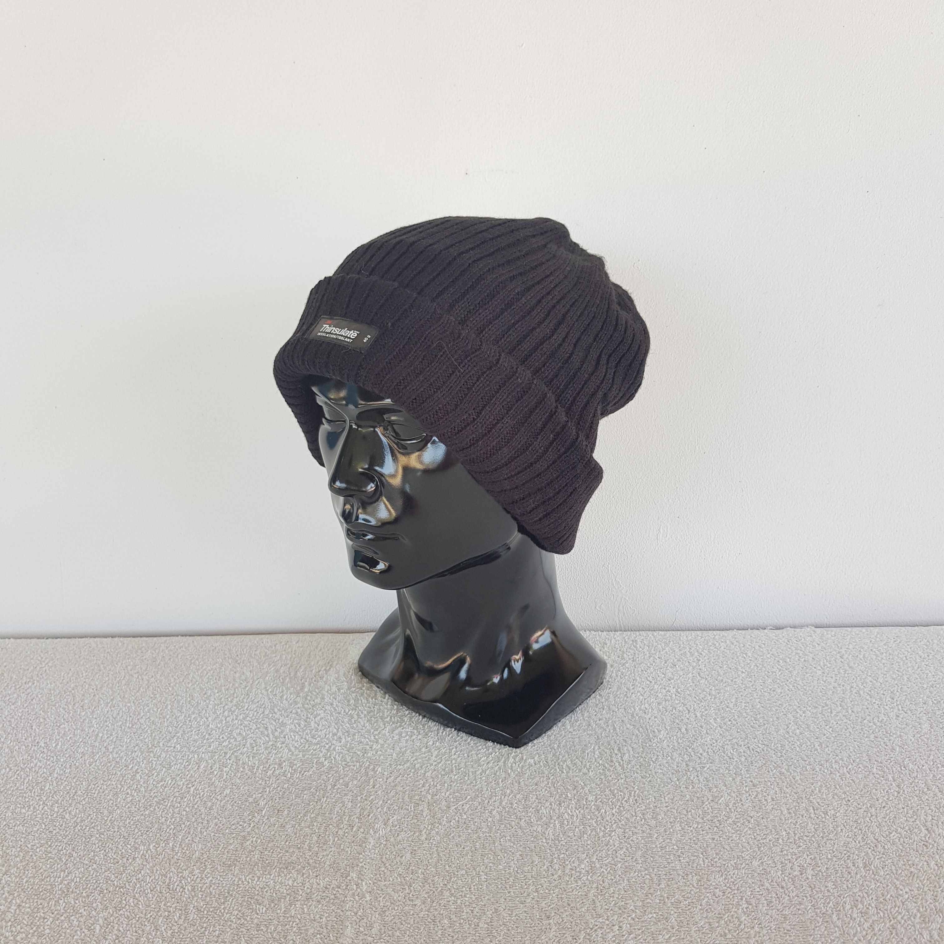 Japanese Brand Vintage Thinsulate Insulation Beanie Knit Snow Caps Hats Size ONE SIZE - 1 Thumbnail