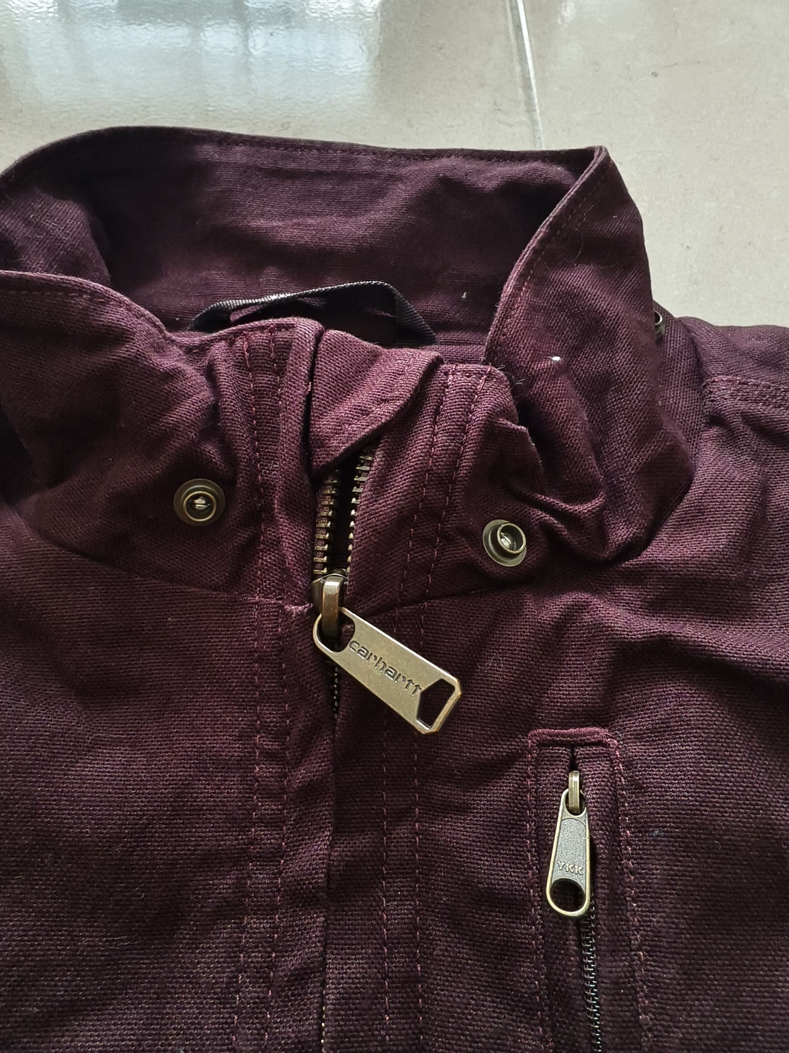 Carhartt × Carhartt Wip 🔥STEALS🔥Very Rare Carhartt Full Swing Burgundy Jacket Size US S / EU 44-46 / 1 - 5 Thumbnail
