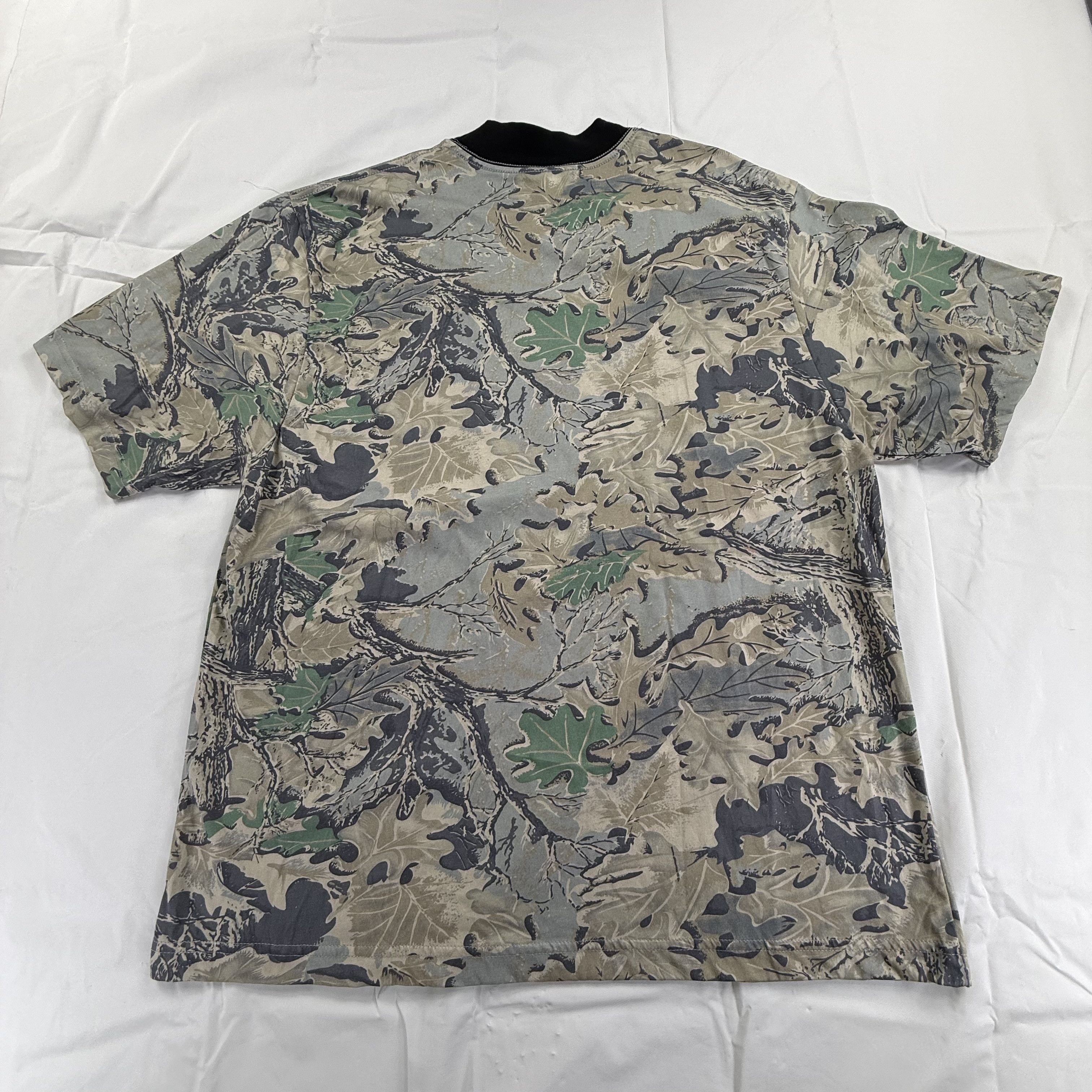 Los Angeles Apparel Los Angeles Apparel Oak Leaf Camo T-Shirt Mock Neck Size US M / EU 48-50 / 2 - 5 Thumbnail
