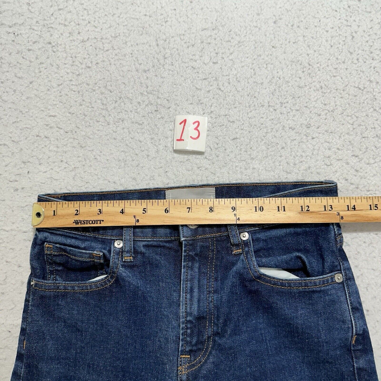 Everlane Everlane 27 Ankle Skinny Blue Jeans Mid Rise Denim Size 27" / US 4 / IT 40 - 9 Thumbnail