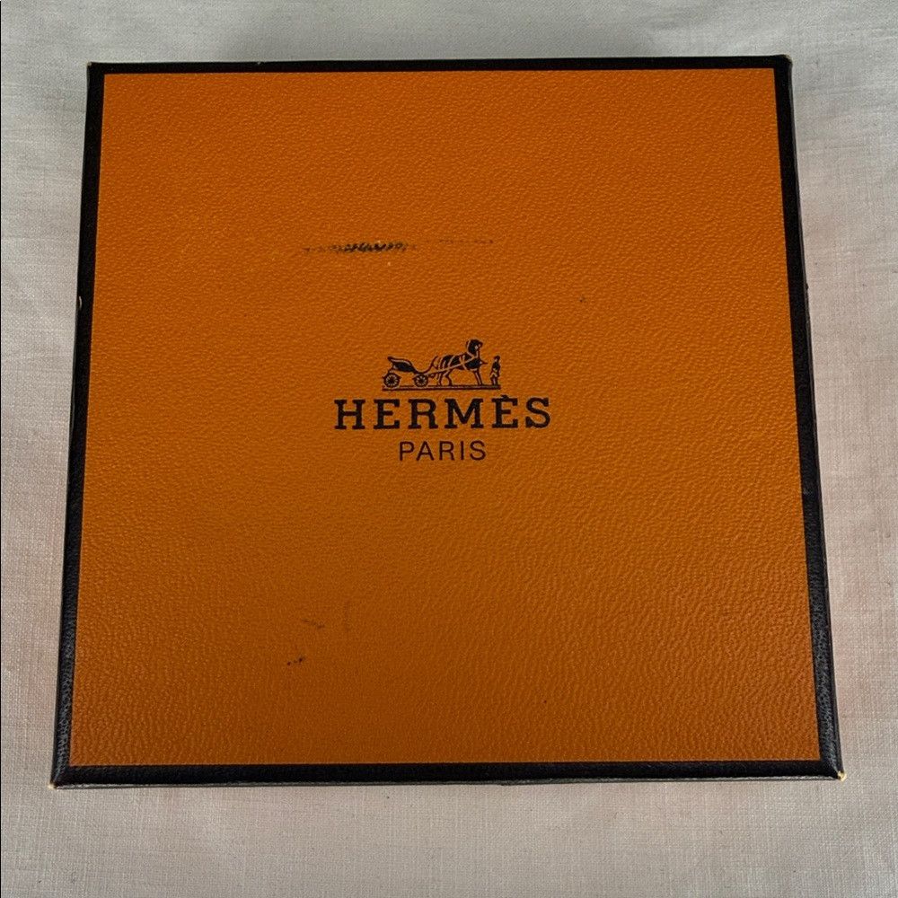 Hermes Hermès Boucle Sellier Bangle Brown Leather Gold Tone | Box Size ONE SIZE - 7 Thumbnail
