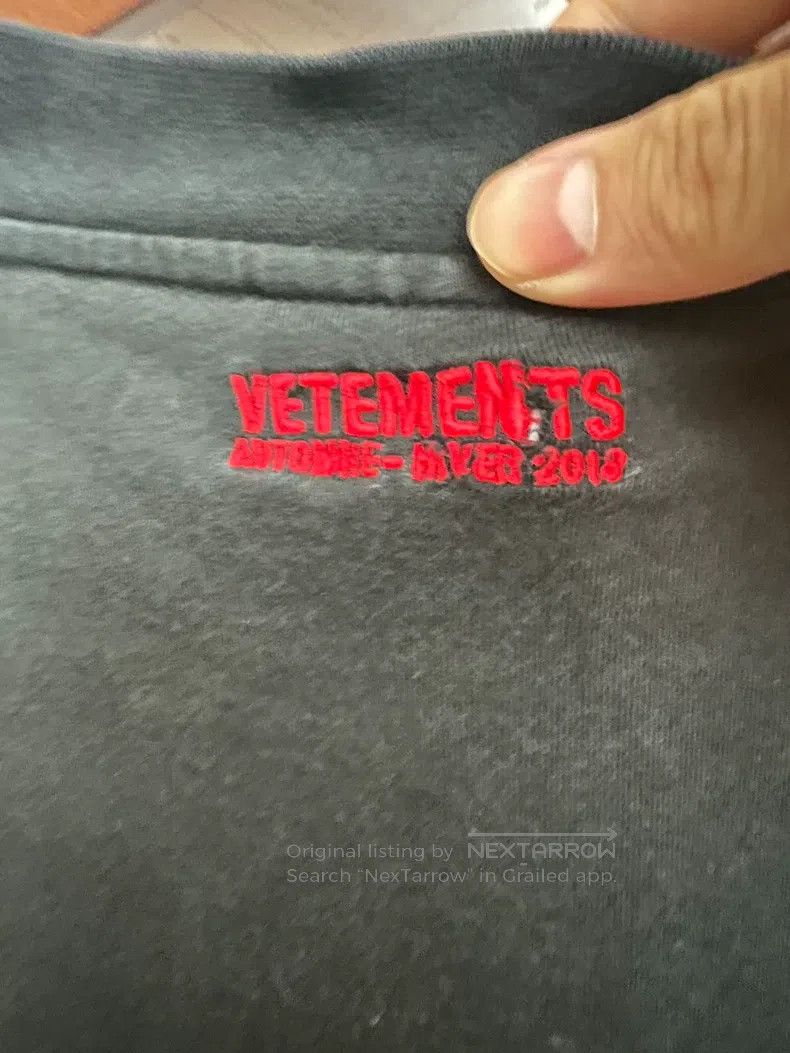 Vetements Vetements German Tank Short Sleeve Size US S / EU 44-46 / 1 - 5 Thumbnail