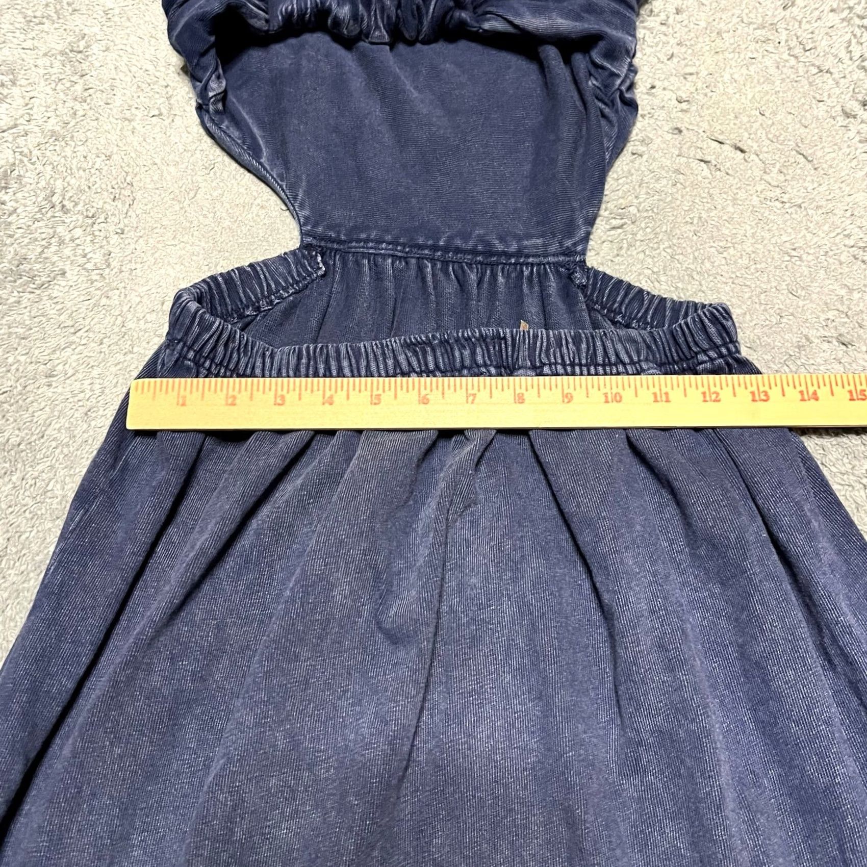 Free People Free People Dress Maxi Dress Strapless Tangelica Blue Slit Womens M Size M / US 6-8 / IT 42-44 - 6 Thumbnail