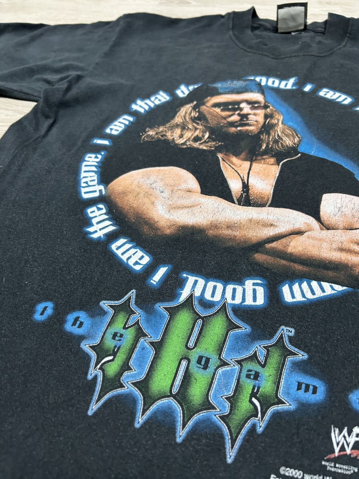 Vintage × WWE × WWF Vintage Triple H HHH The Game WWE 2000 T-shirt size M Size US M / EU 48-50 / 2 - 5 Thumbnail