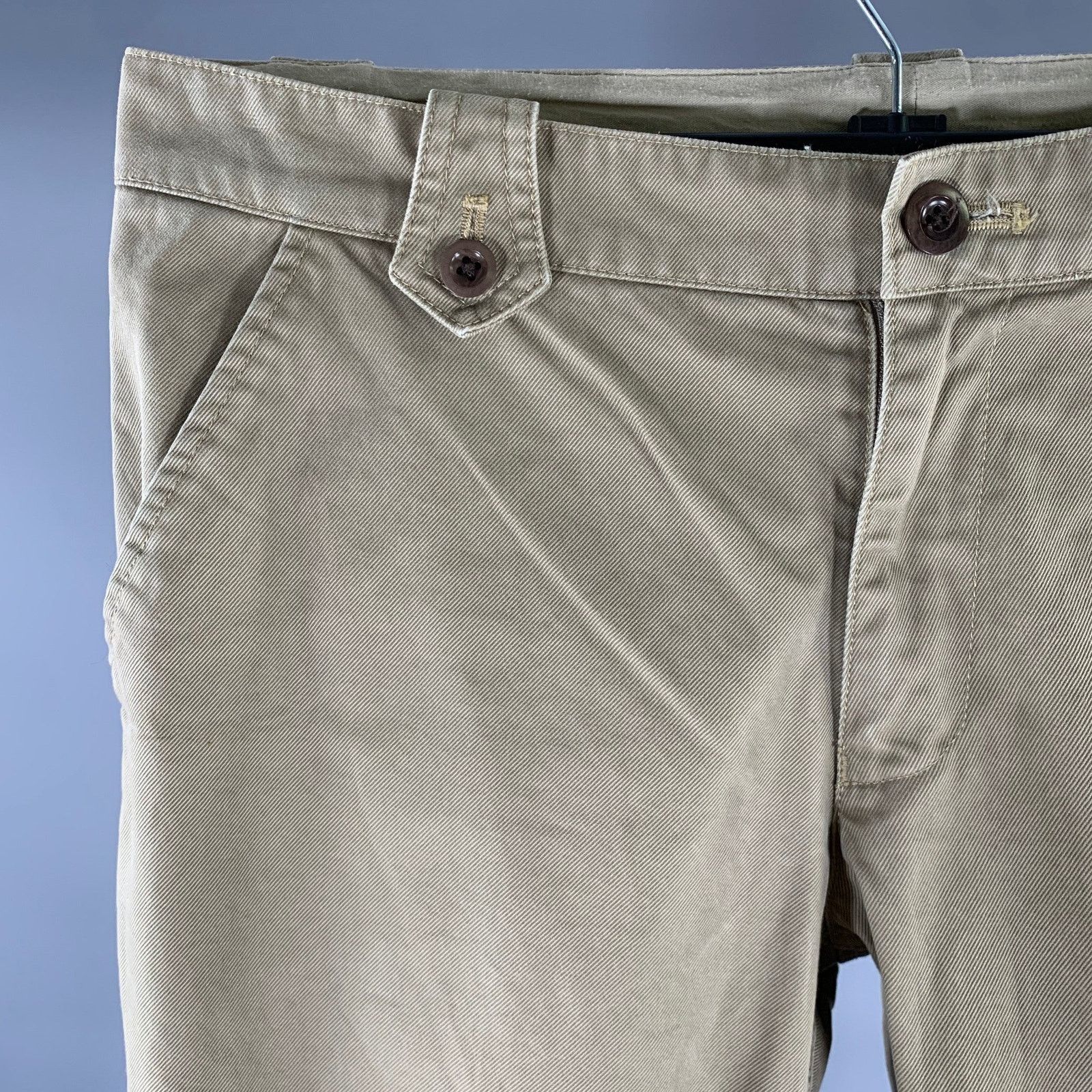 Paul Smith PS by PAUL SMITH Size 34 Khaki Heather Slim Fit Casual Pants Size US 34 / EU 50 - 2 Thumbnail
