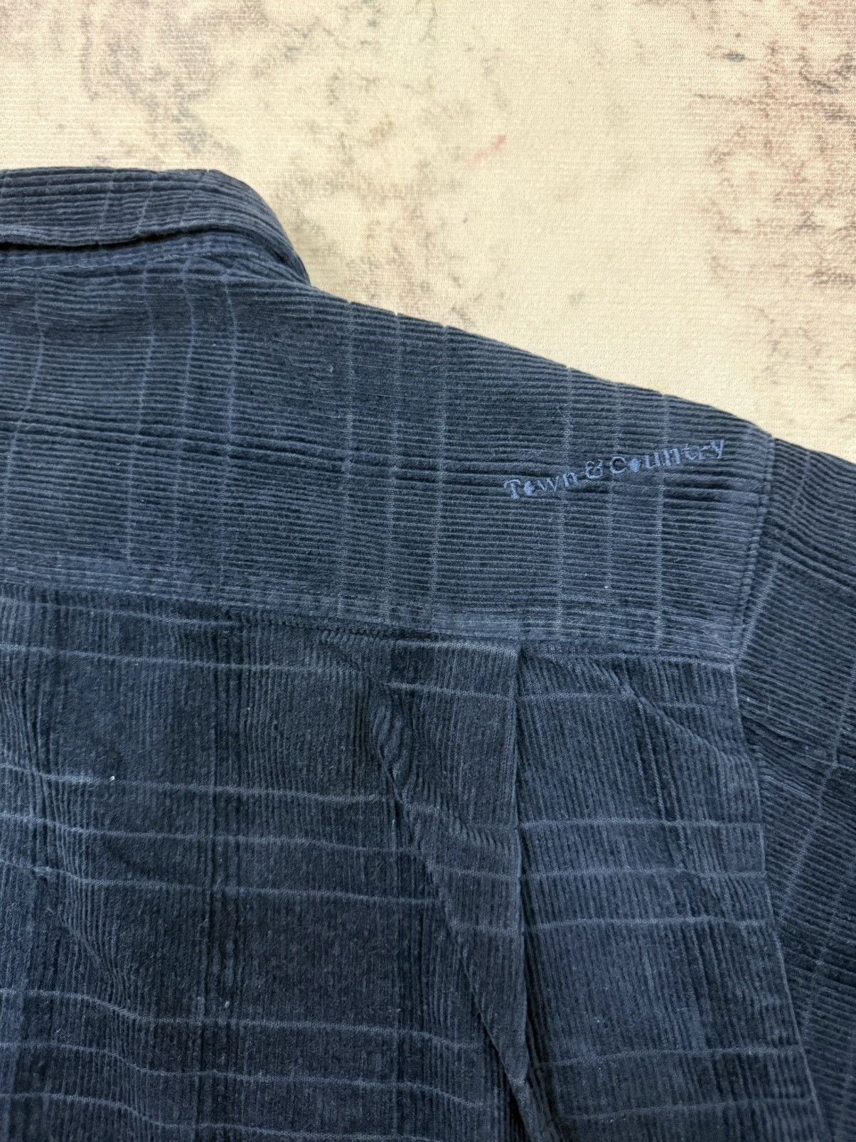 Japanese Brand TOWN & COUNTRY ENJOY SURFIN LIFE CUDROY BUTTON UP SHIRT Size US L / EU 52-54 / 3 - 10 Thumbnail