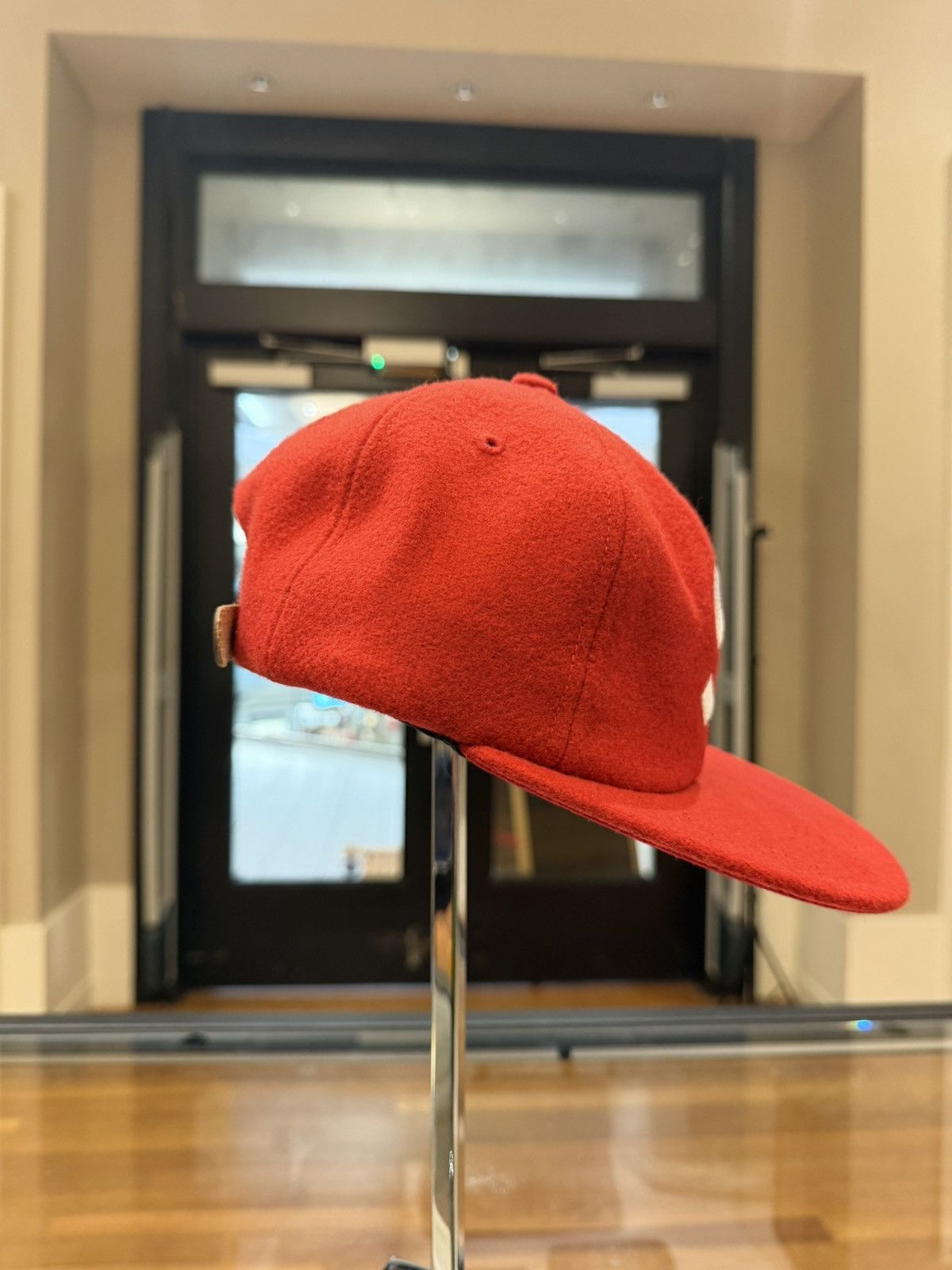 Supreme Supreme S Logo 6 Panel Hat - Red Size ONE SIZE - 2 Thumbnail