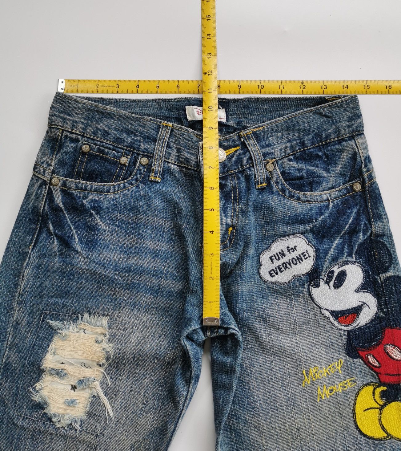 Vintage Vintage Mickey Disney Jeans Size US 29 - 9 Thumbnail