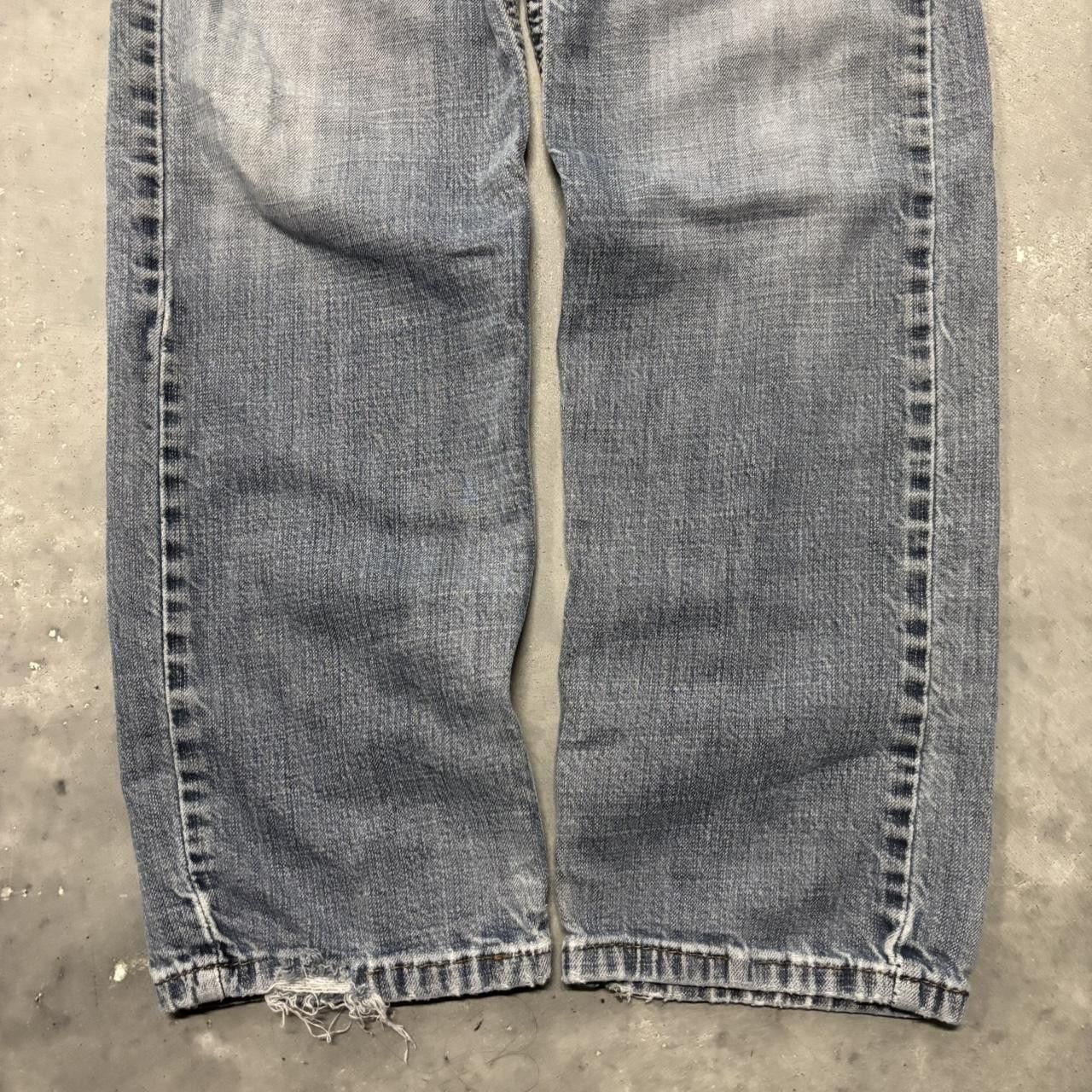 Levi's × Vintage Crazy Vintage Y2K/2000s Grunge Faded Wash Levis Denim Jeans! Size US 28 / EU 44 - 6 Thumbnail