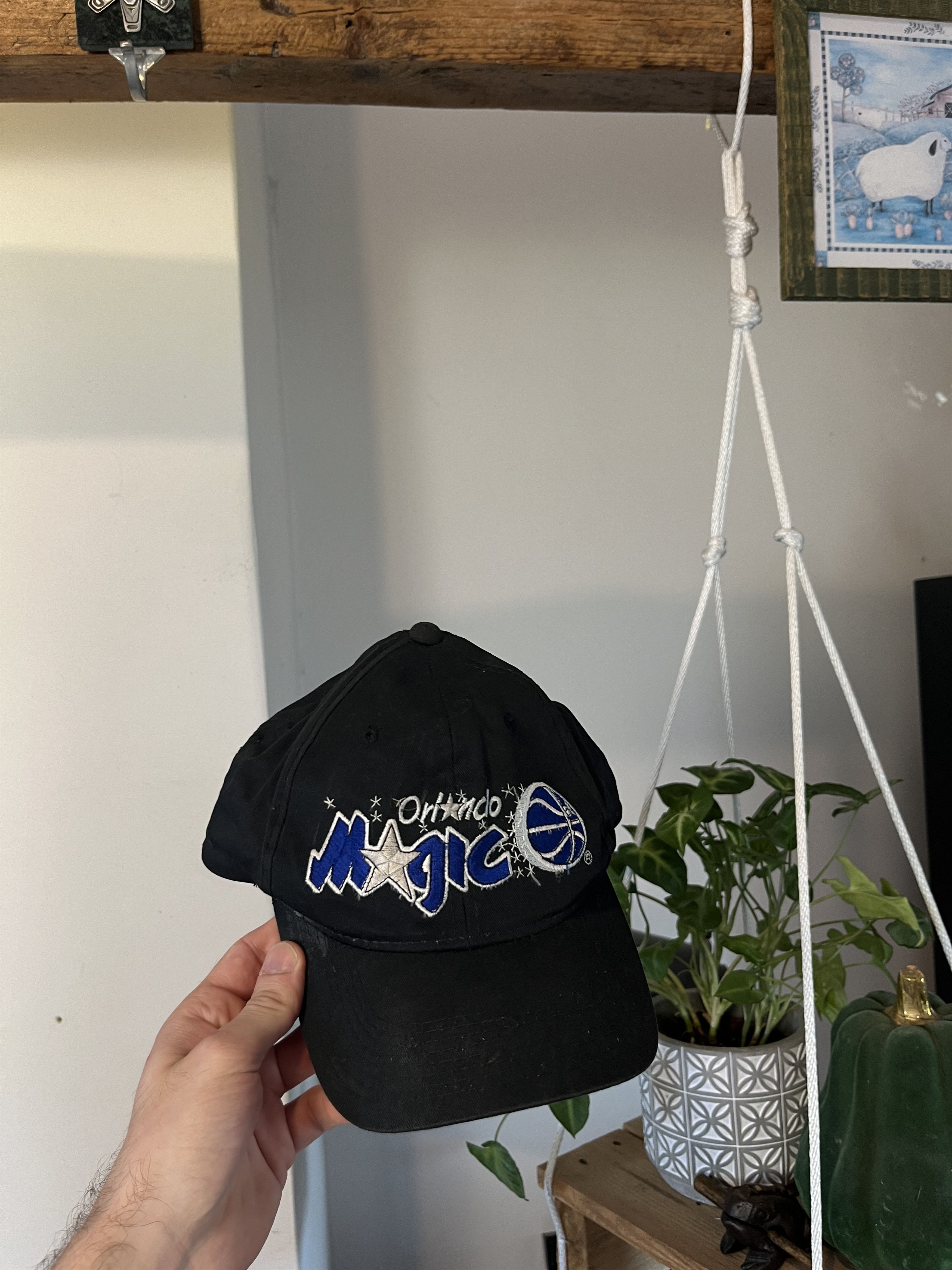 NBA × NCAA × Vintage 90s Orlando Magic NBA USA Cap Size ONE SIZE - 1 Thumbnail