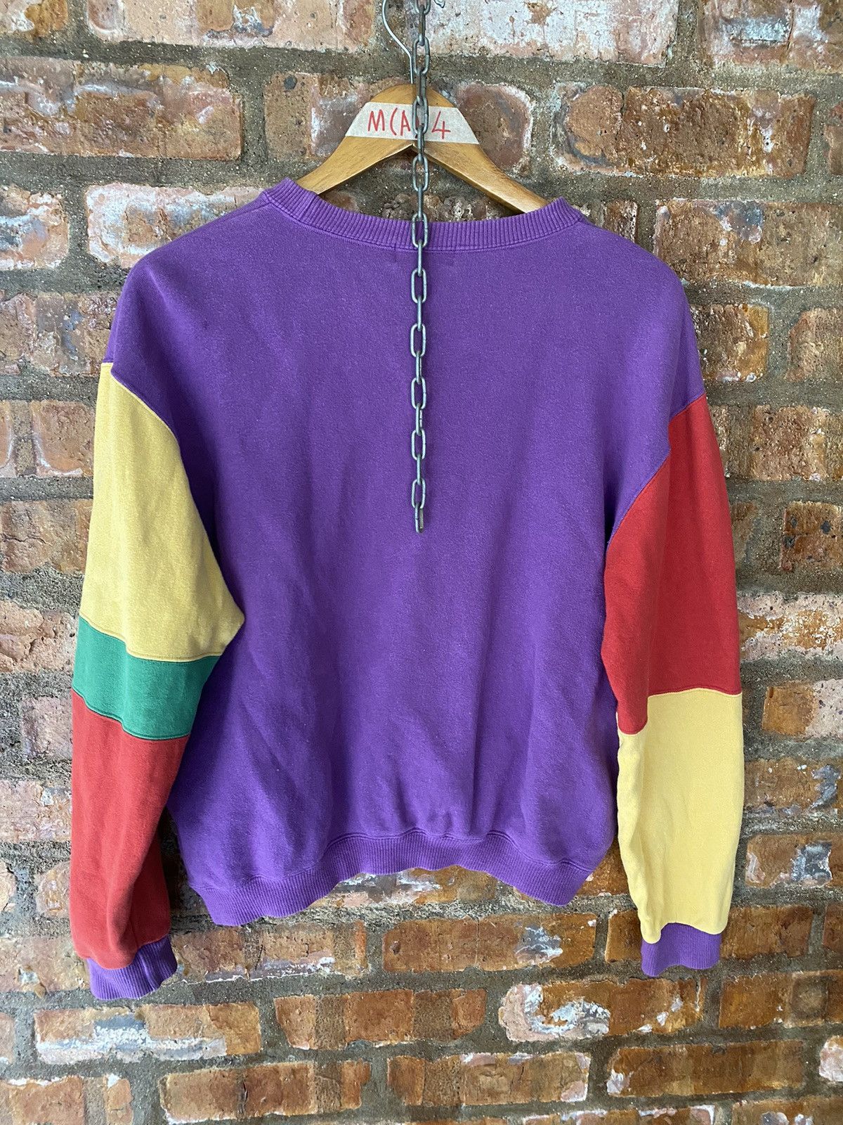 Yves Saint Laurent 1990s YSL center logo color block Size S / US 4 / IT 40 - 9 Thumbnail