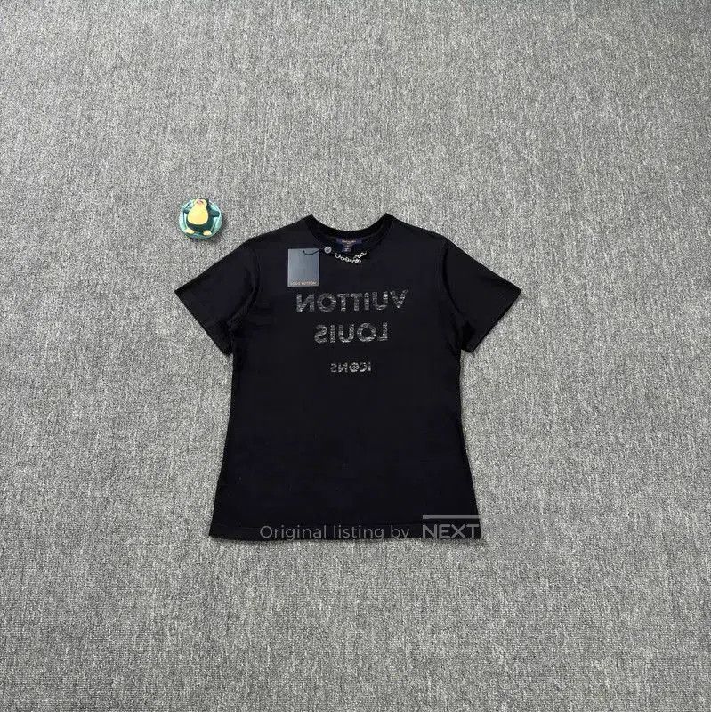 Louis Vuitton Louis Vuitton Black Cotton Women's T. Size M / US 6-8 / IT 42-44 - 1 Thumbnail