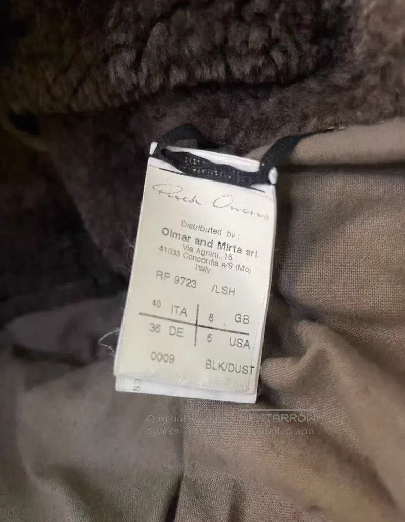 Rick Owens Rick Owens Fur and Leather Integrated Reversible Collar Ja Size S / US 4 / IT 40 - 4 Thumbnail