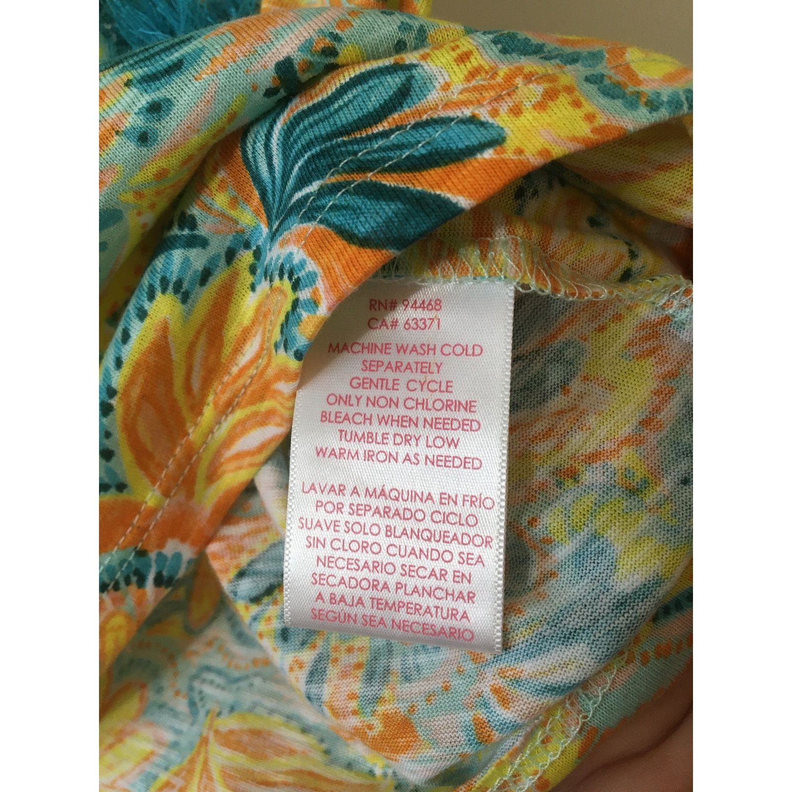 Other NWT Stella Parker Collection Small Yellow 100% Cotton Tassel Size S / US 4 / IT 40 - 4 Thumbnail