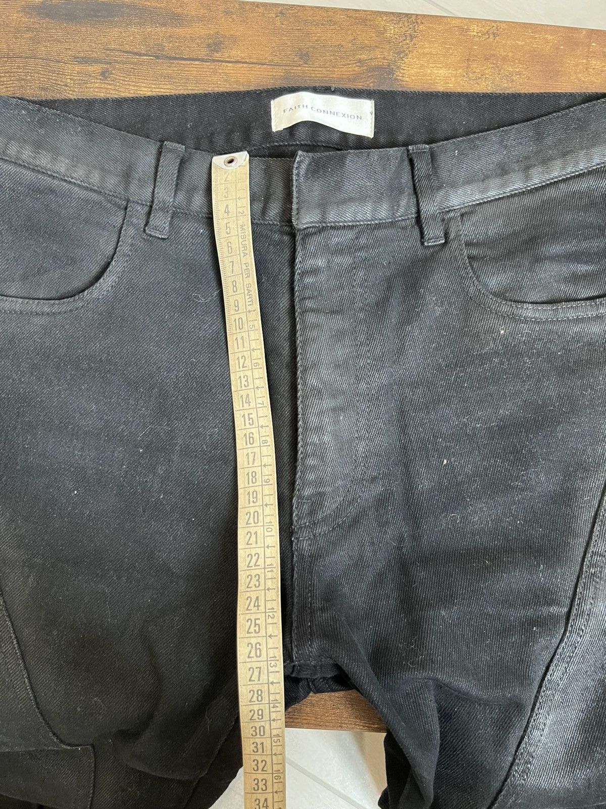 Faith Connexion Faith connexion waxed running denim Size US 30 / EU 46 - 8 Thumbnail