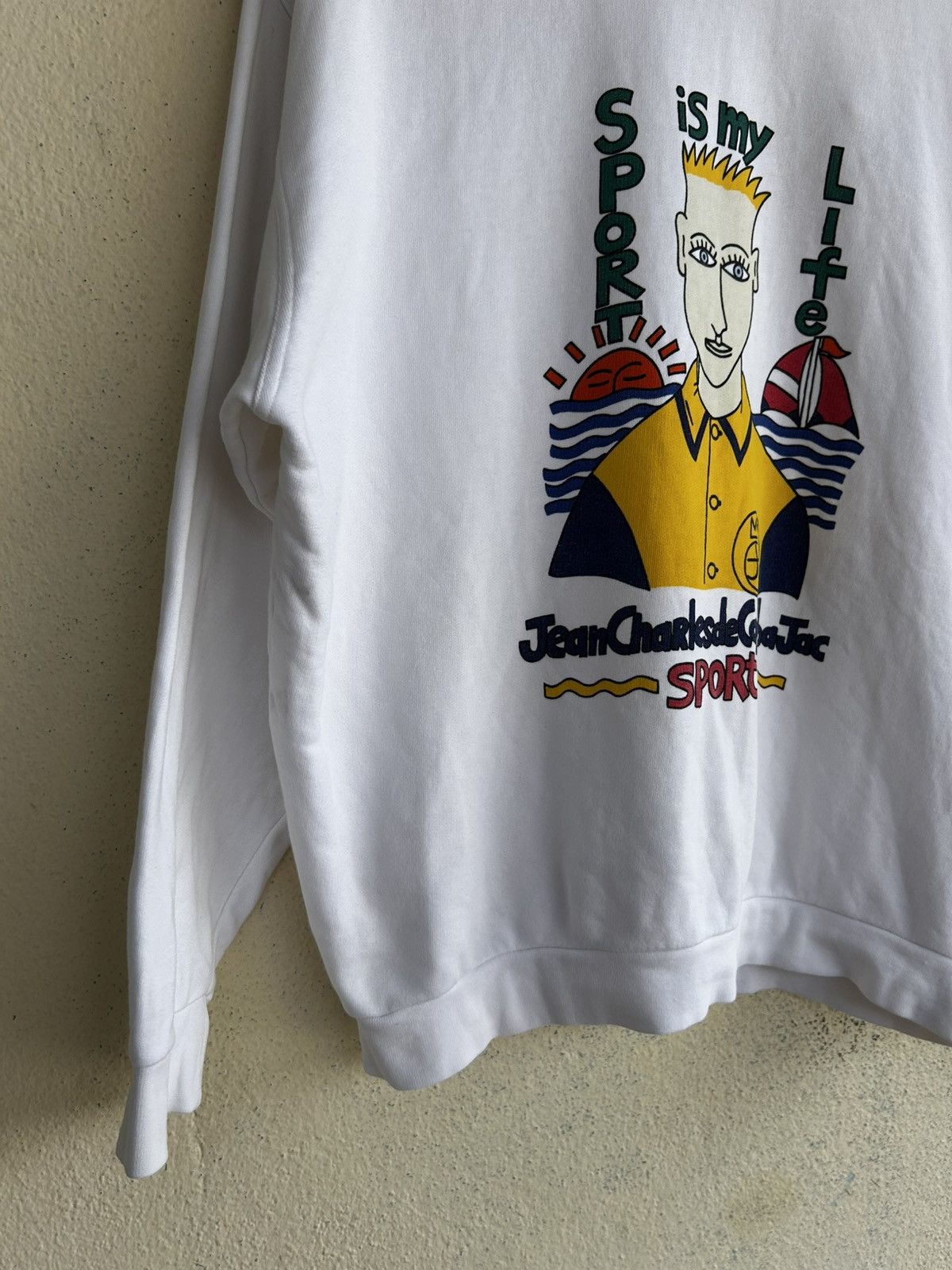 Jean Charles De Castelbajac Sport Is My Life Sweatshirt Size US L / EU 52-54 / 3 - 7 Thumbnail