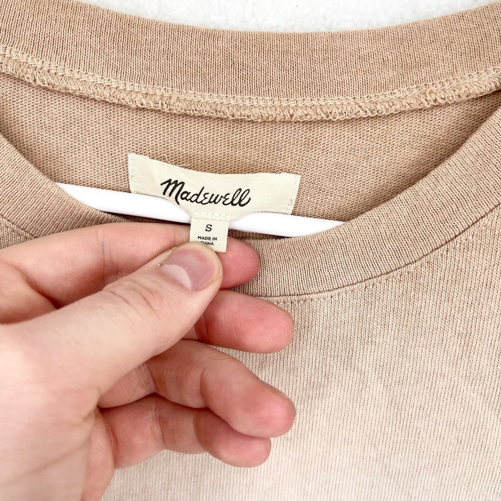 Madewell Madewell Dip-Dye (Re)sourced Cotton Ombre Short Sleeve Tee S Size S / US 4 / IT 40 - 3 Thumbnail