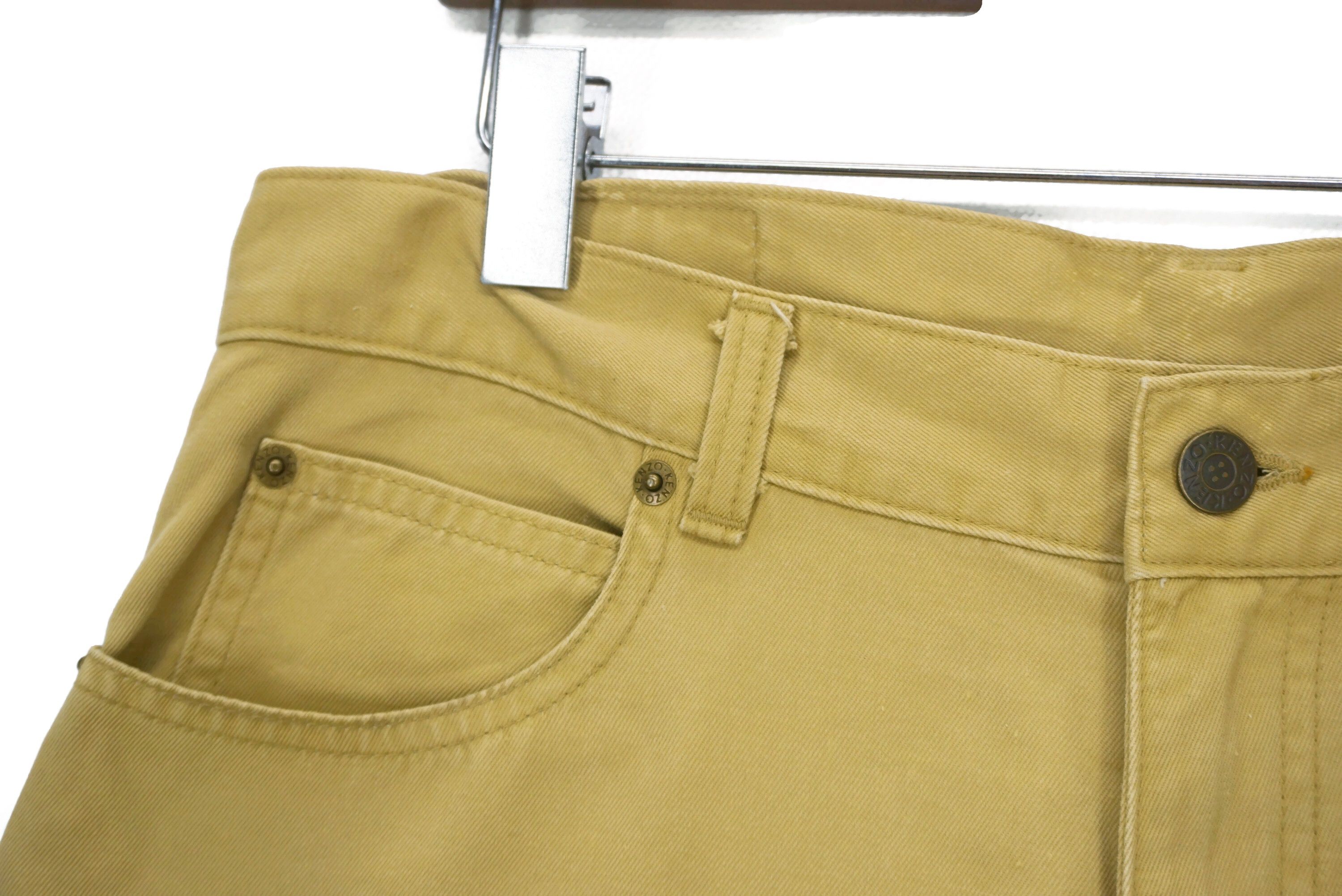 Japanese Brand Vintage Kenzo Jeans fits W33xL35.5 High Waisted Pants Size US 31 - 4 Thumbnail