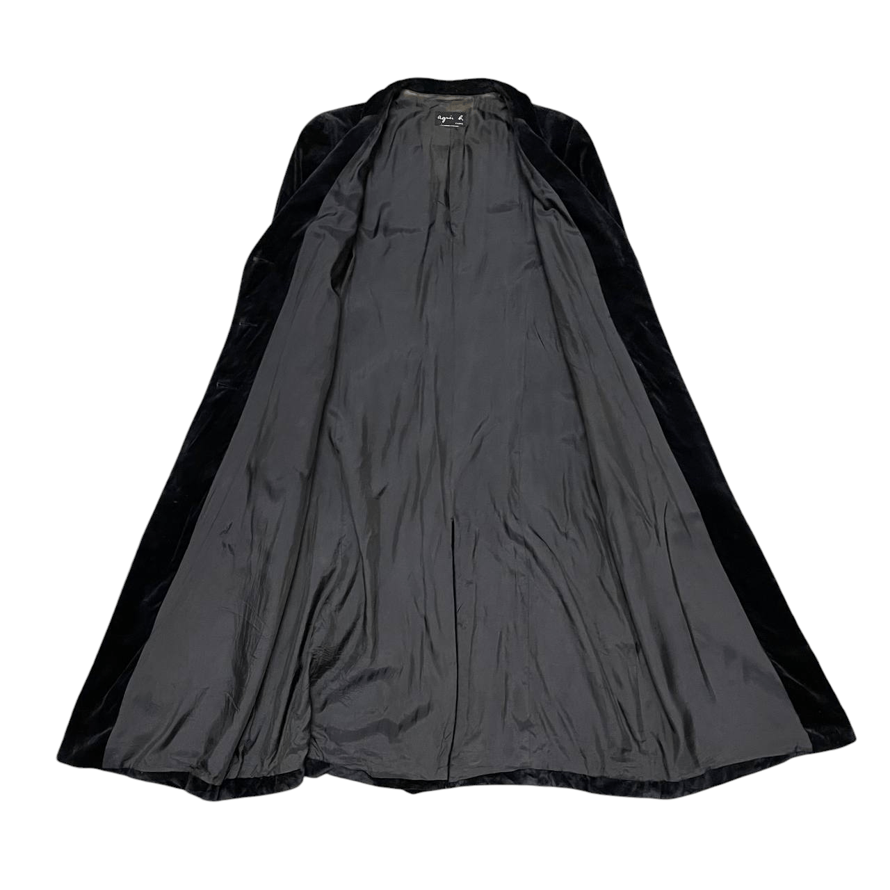 agnes b. Vintage Agnes B. Velvet Long Coat Size M / US 6-8 / IT 42-44 - 5 Thumbnail