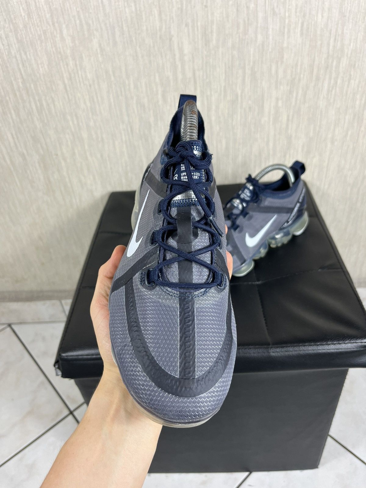 Nike Nike air vapormax 2019 obsidian pure platinum sneakers shoes Size US 7 / EU 40 - 9 Thumbnail