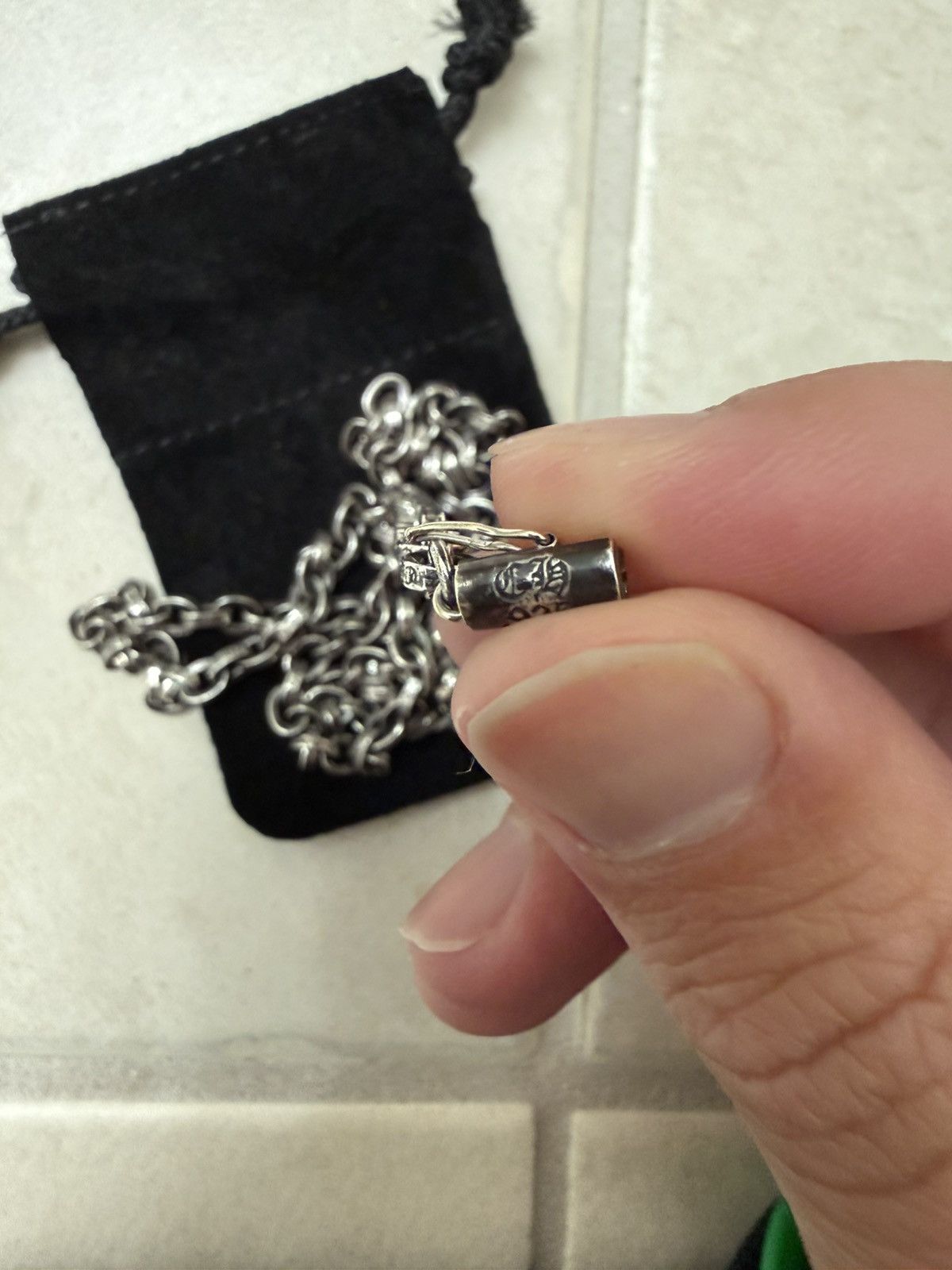 Chrome Hearts Chrome Hearts 24” Paper Chain Necklace .925 Silver New Size ONE SIZE - 15 Thumbnail