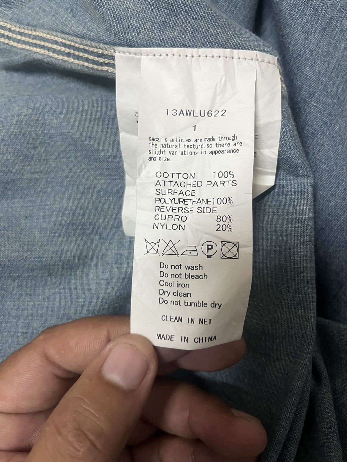 Sacai Sacai luck denim dress Size S / US 4 / IT 40 - 12 Thumbnail