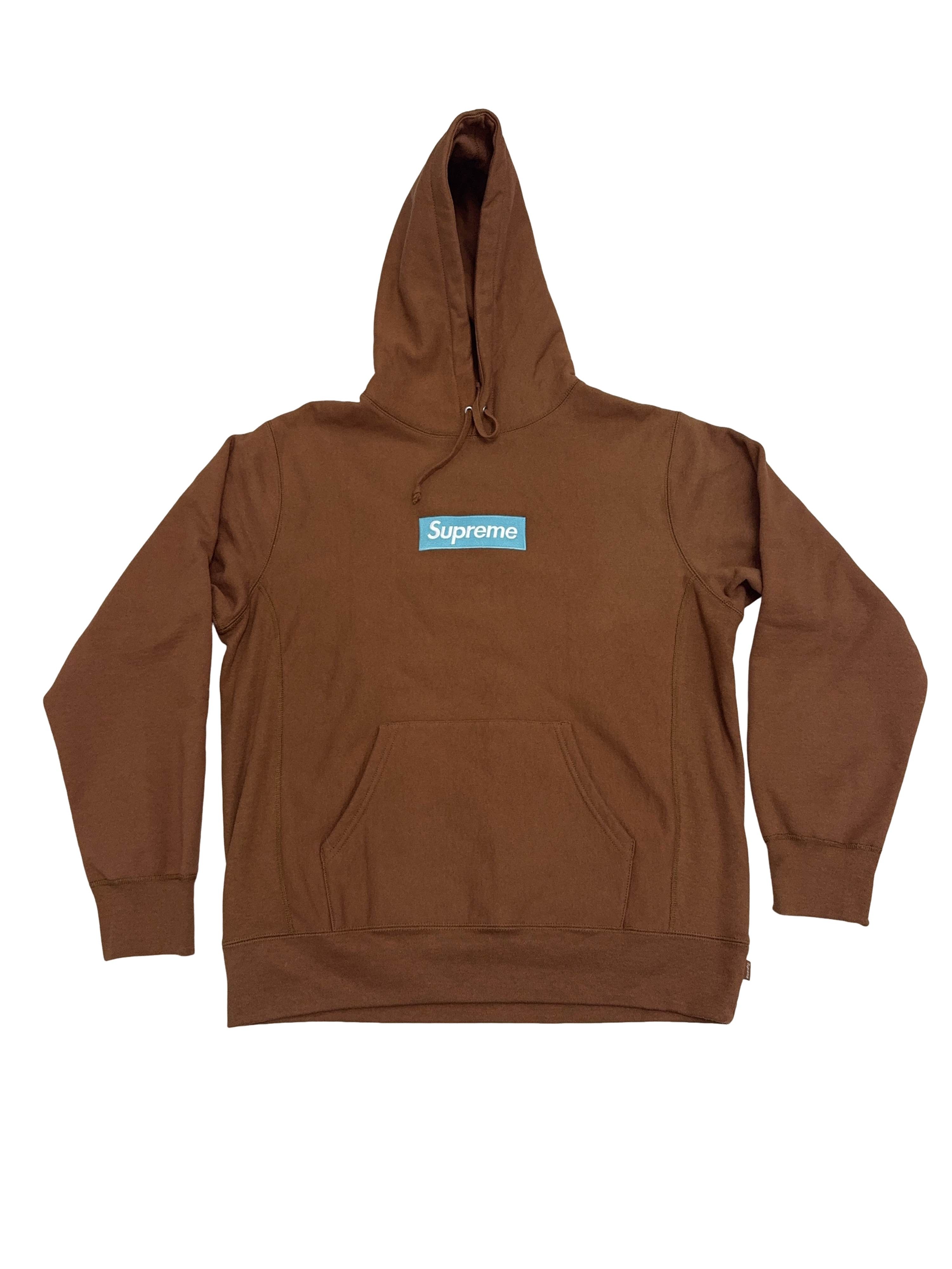 Supreme Bandana Box Logo Hoodie Dark Brown | Grailed