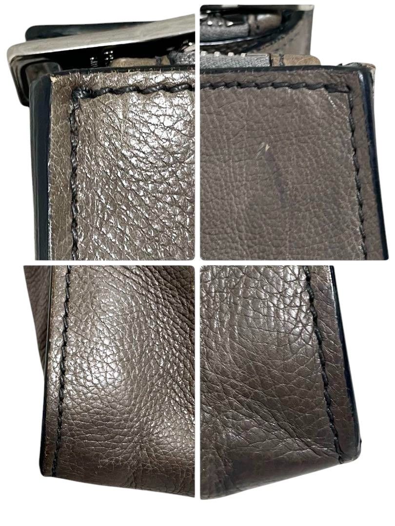 Prada Prada - Shoulder Bag Handbag Gray Triangle Logo Nappa Size ONE SIZE - 6 Thumbnail