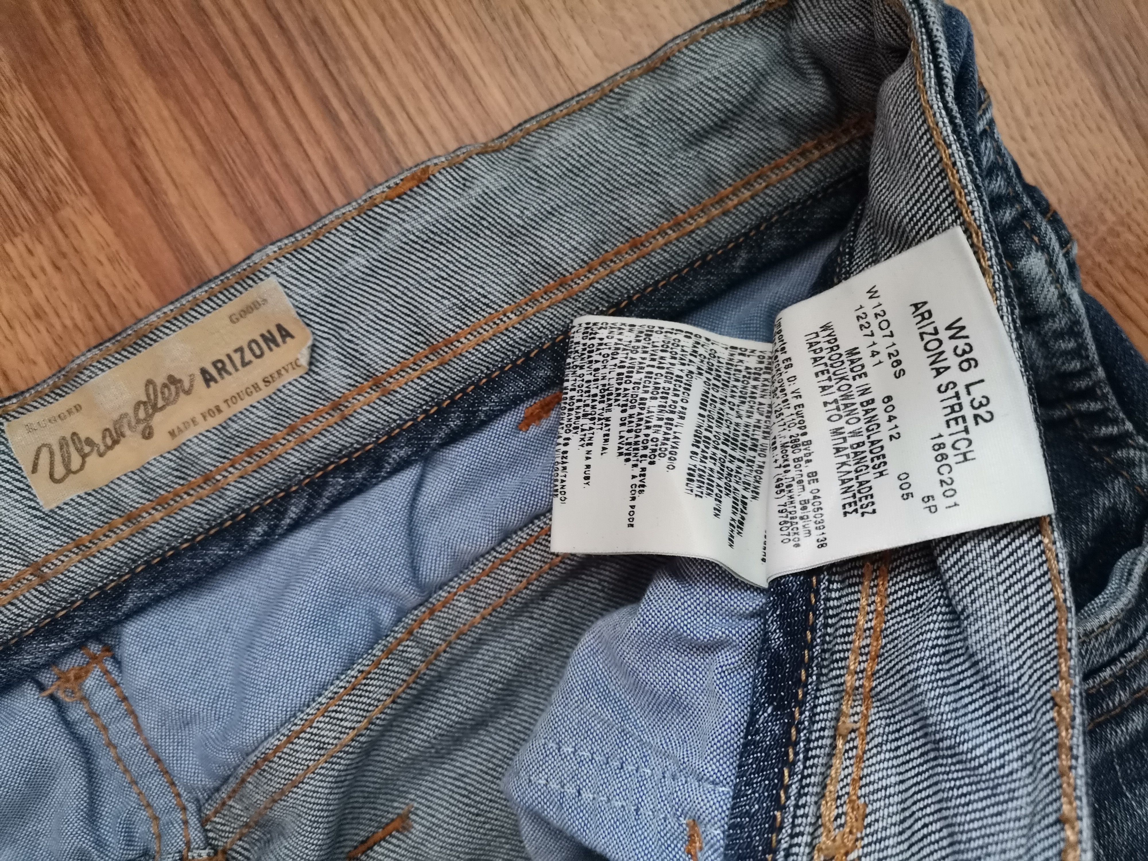 Wrangler Wrangler Arizona Stretch Jeans Size US 36 / EU 52 - 4 Thumbnail