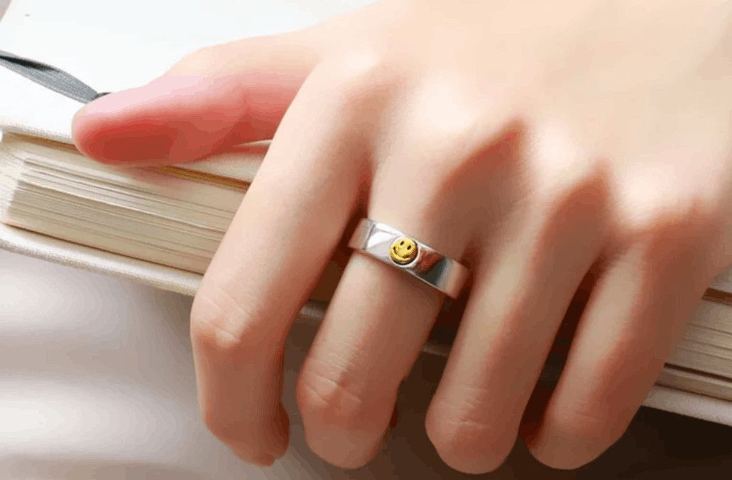Other Cute Smile Ring Size ONE SIZE - 2 Thumbnail