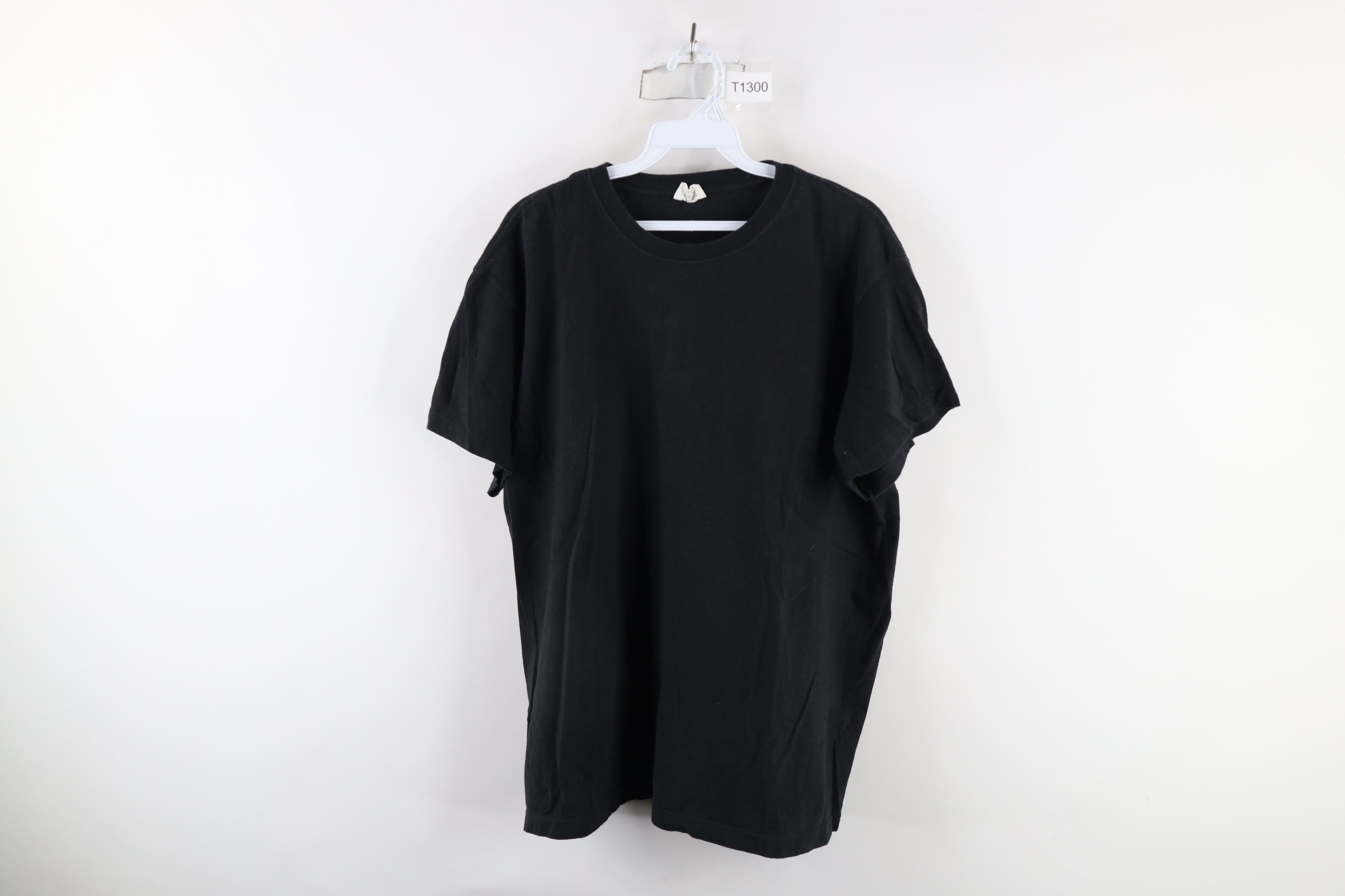 Calvin Klein × Vintage Vintage 90s Calvin Klein Short Sleeve T-Shirt Black Cotton Size US L / EU 52-54 / 3 - 1 Thumbnail
