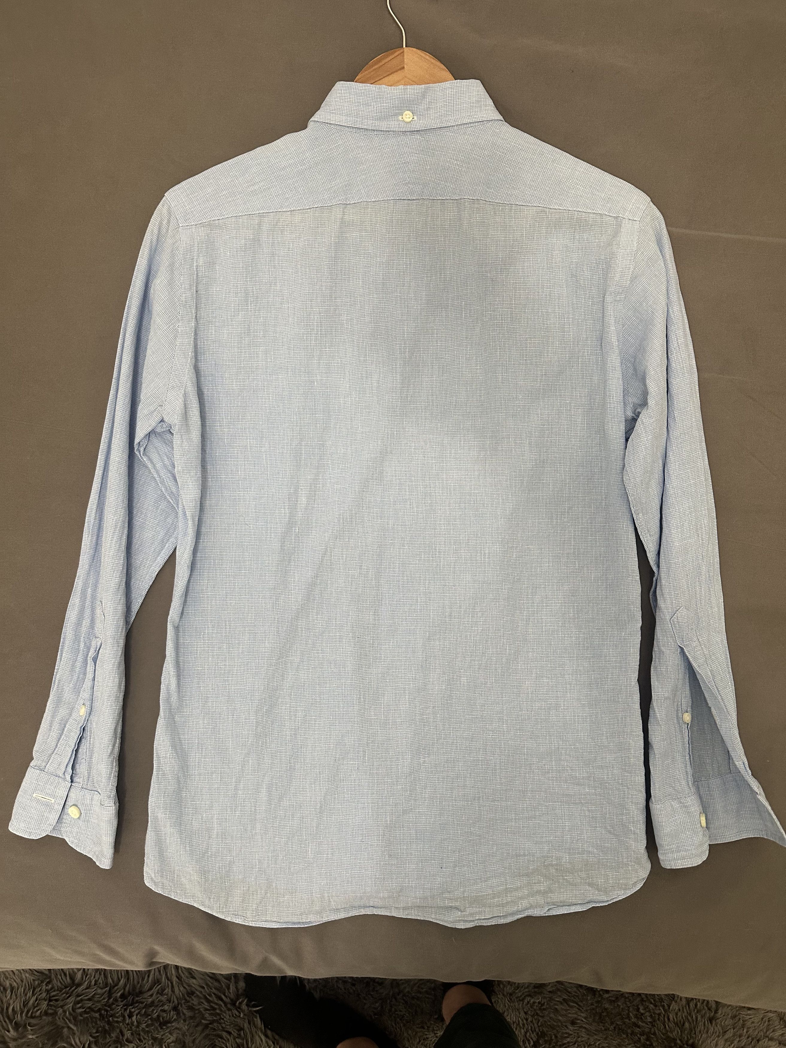 Proper Cloth Linen Micro-Houndstooth Size US S / EU 44-46 / 1 - 3 Thumbnail