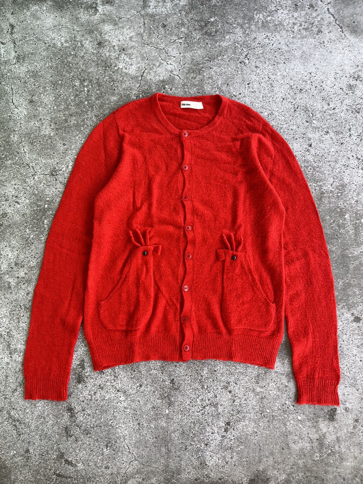 Ne-Net Ne-net By Issey Miyake Button Knit Chiken Size US M / EU 48-50 / 2 - 1 Thumbnail