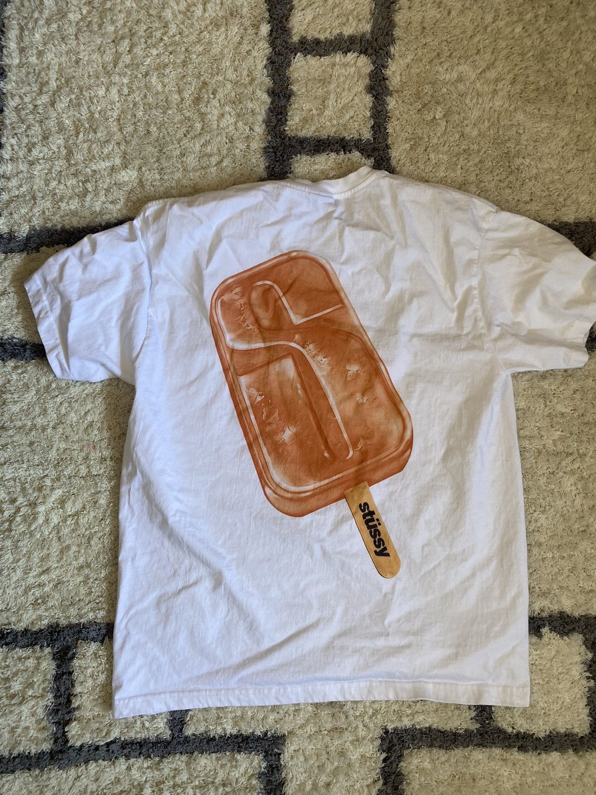 【STUSSY】 Popsicle T-Shirt White Buy Stussy Popsicle Tee 'White' - 1904871 WHIT | GOAT