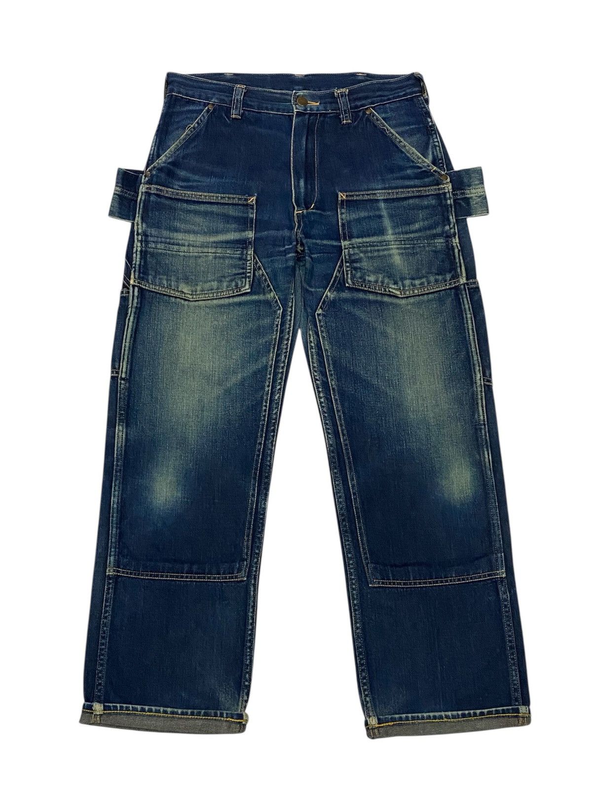 Bape Vintage A Bathing Ape Busyworks Double Knee Denim Size US 28 / EU 44 - 1 Thumbnail
