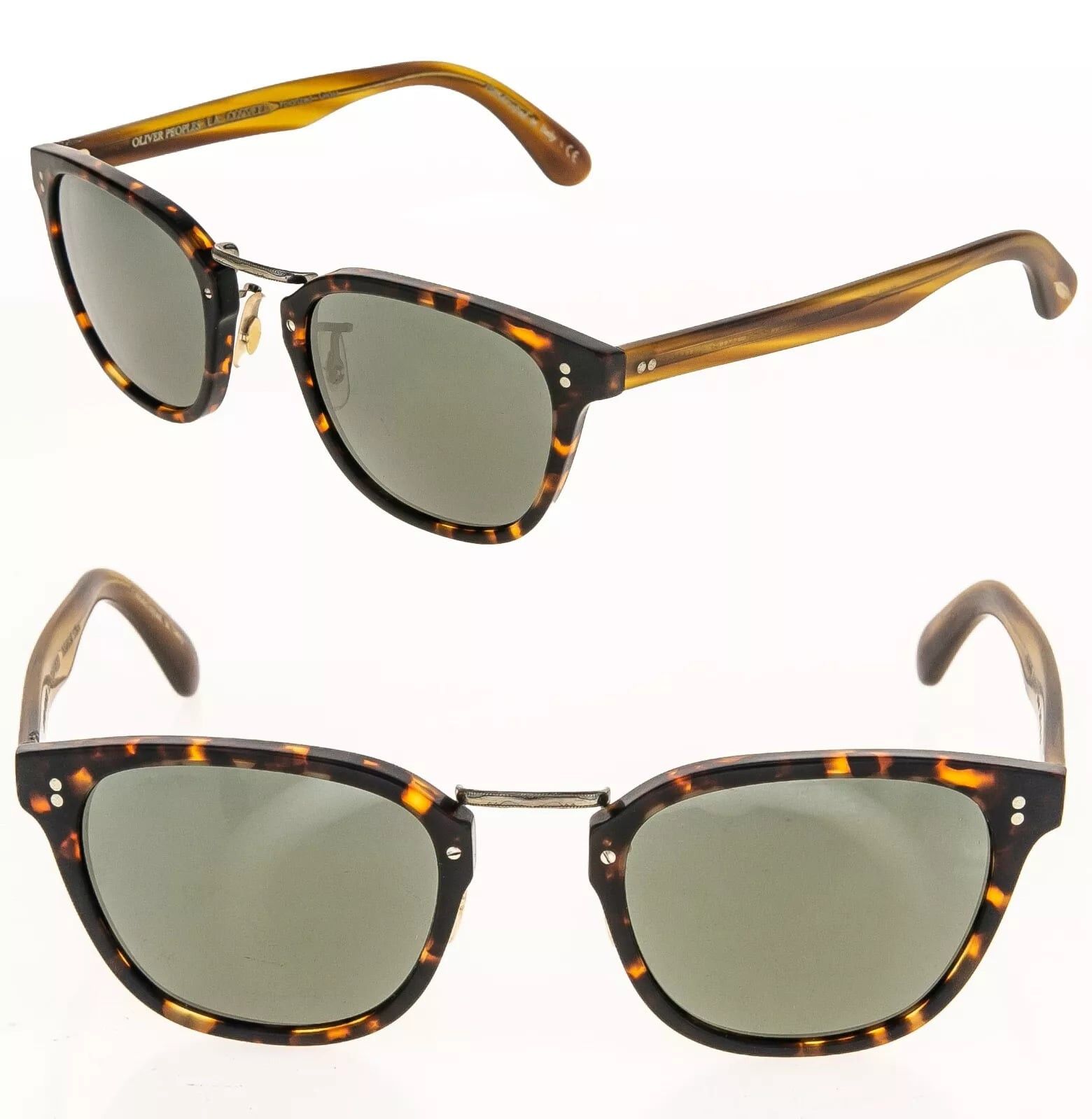 Oliver Peoples Oliver Peoples 5369 LERNER Sunglasses OV5369S Tortoise Green Grailed