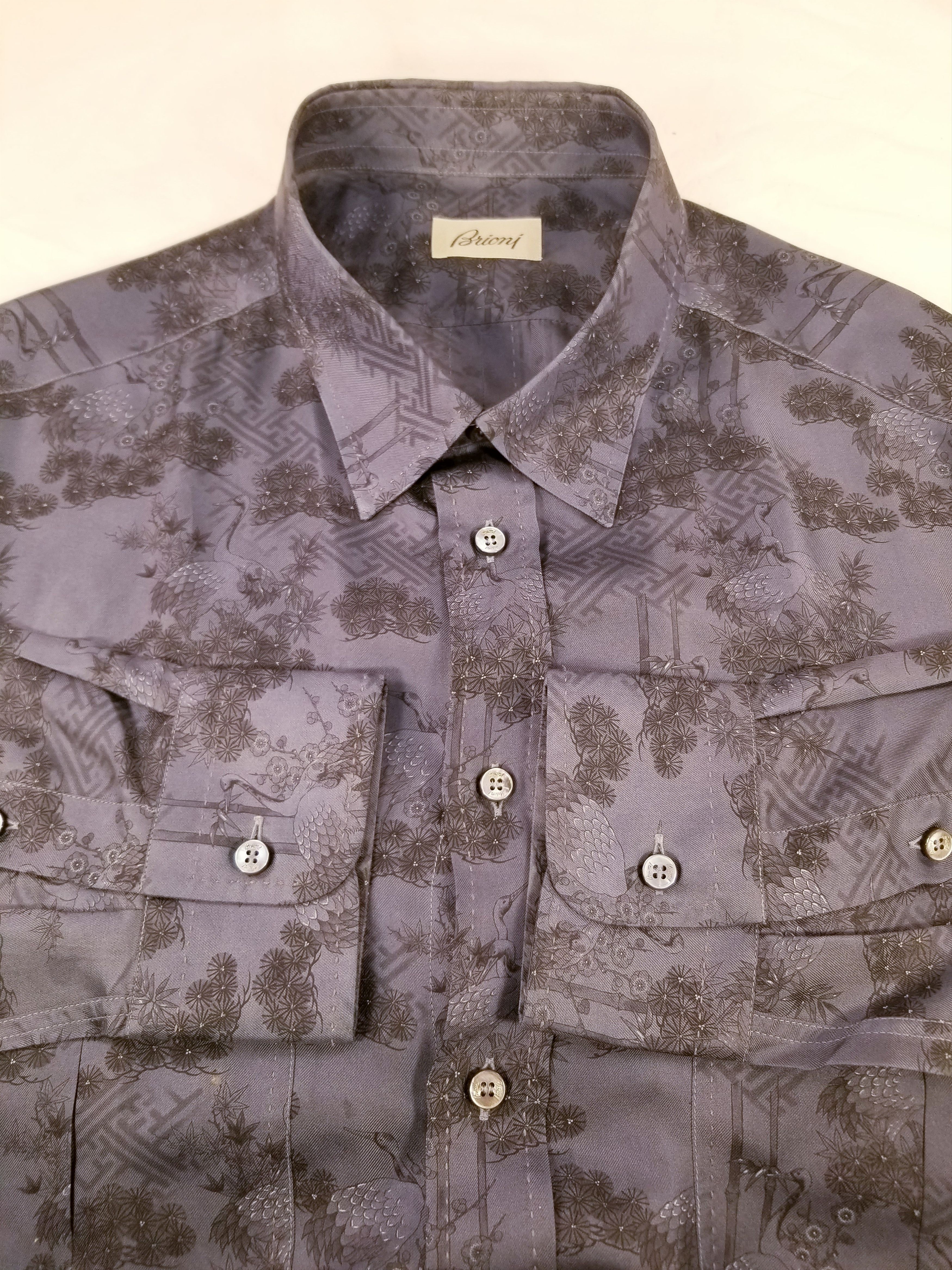 Brioni floral silk Size US XXL / EU 58 / 5 - 7 Thumbnail