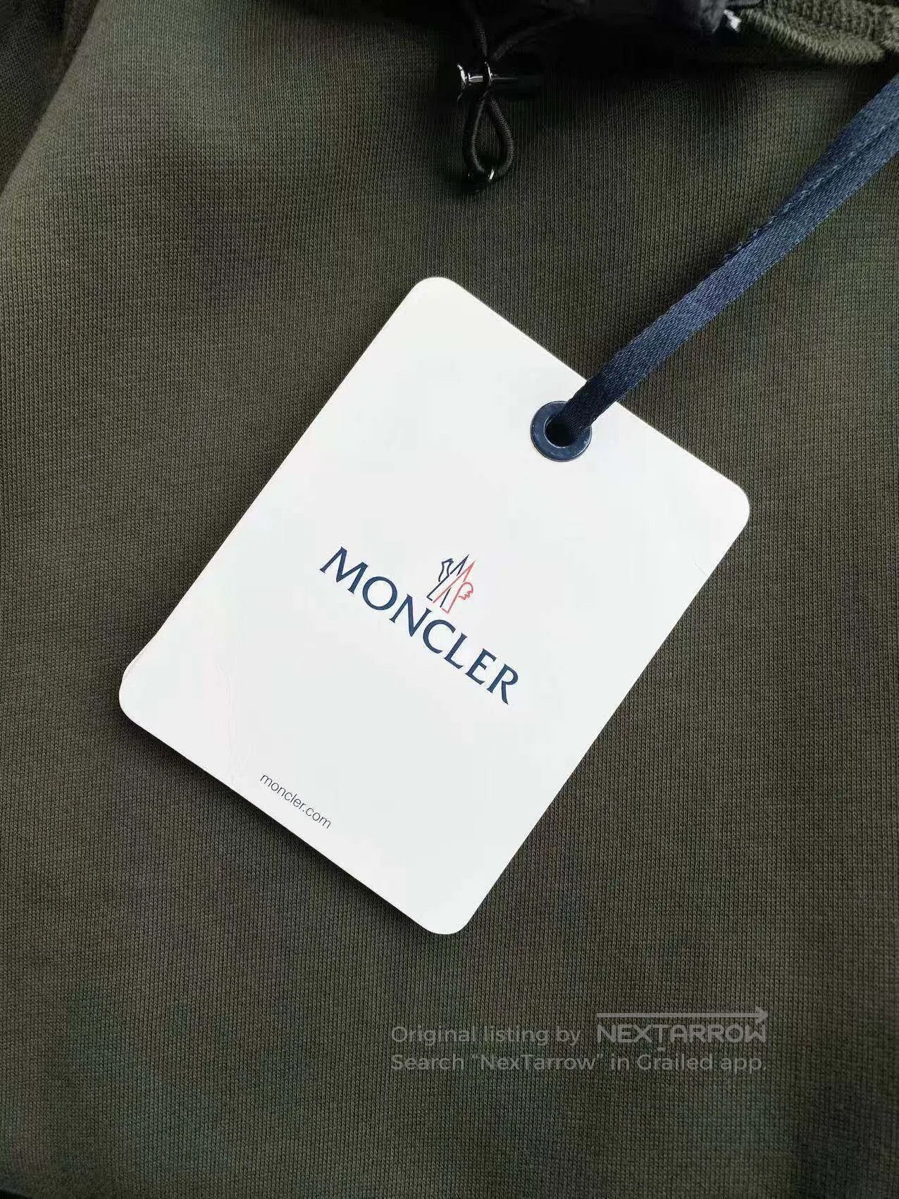 Moncler Moncler Color-blocked sleeve label hoodie| Size L / US 10 / IT 46 - 7 Thumbnail