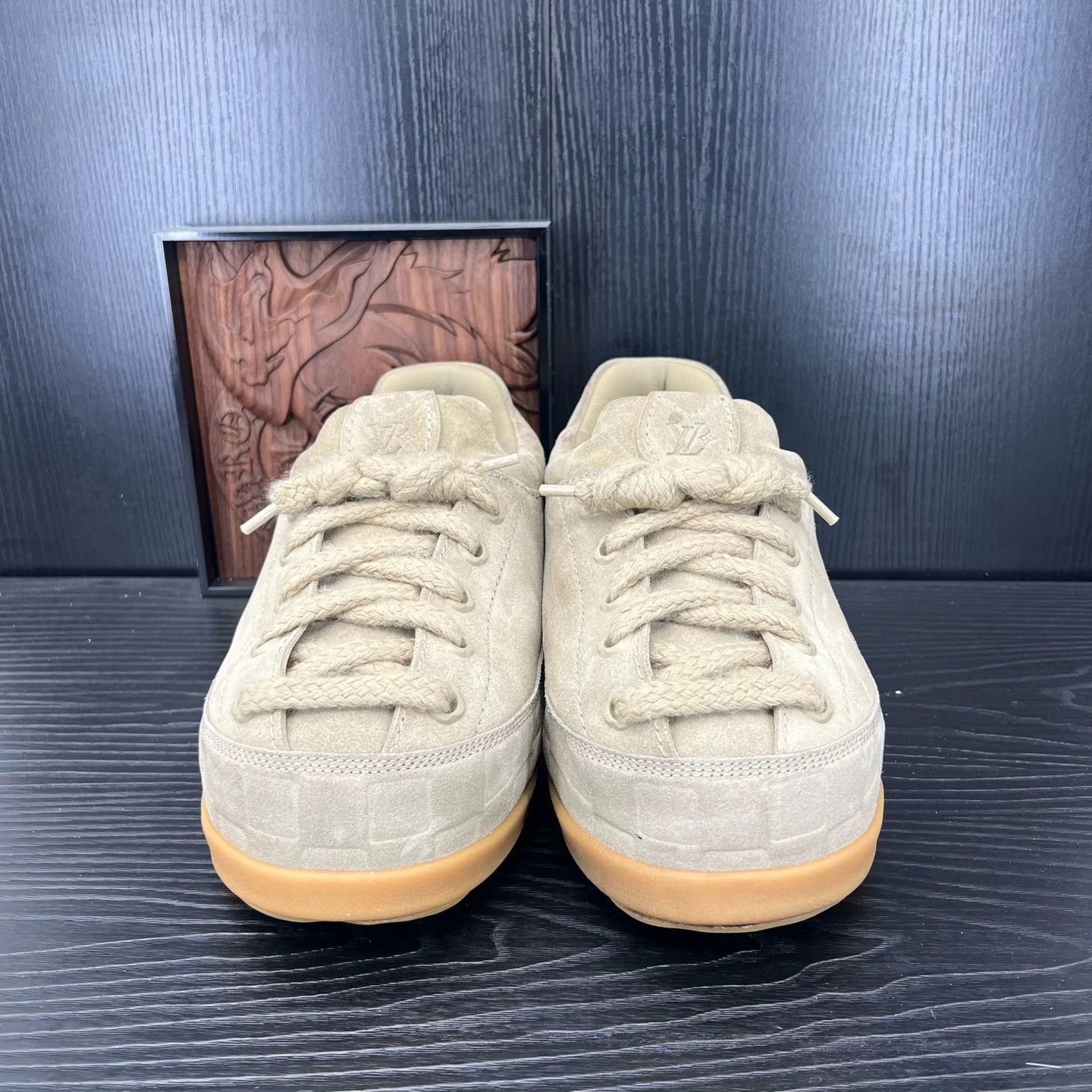 Louis Vuitton LV x Nigo Yeti Snow Boots Beige 10 44 Size US 10 / EU 43 - 4 Thumbnail