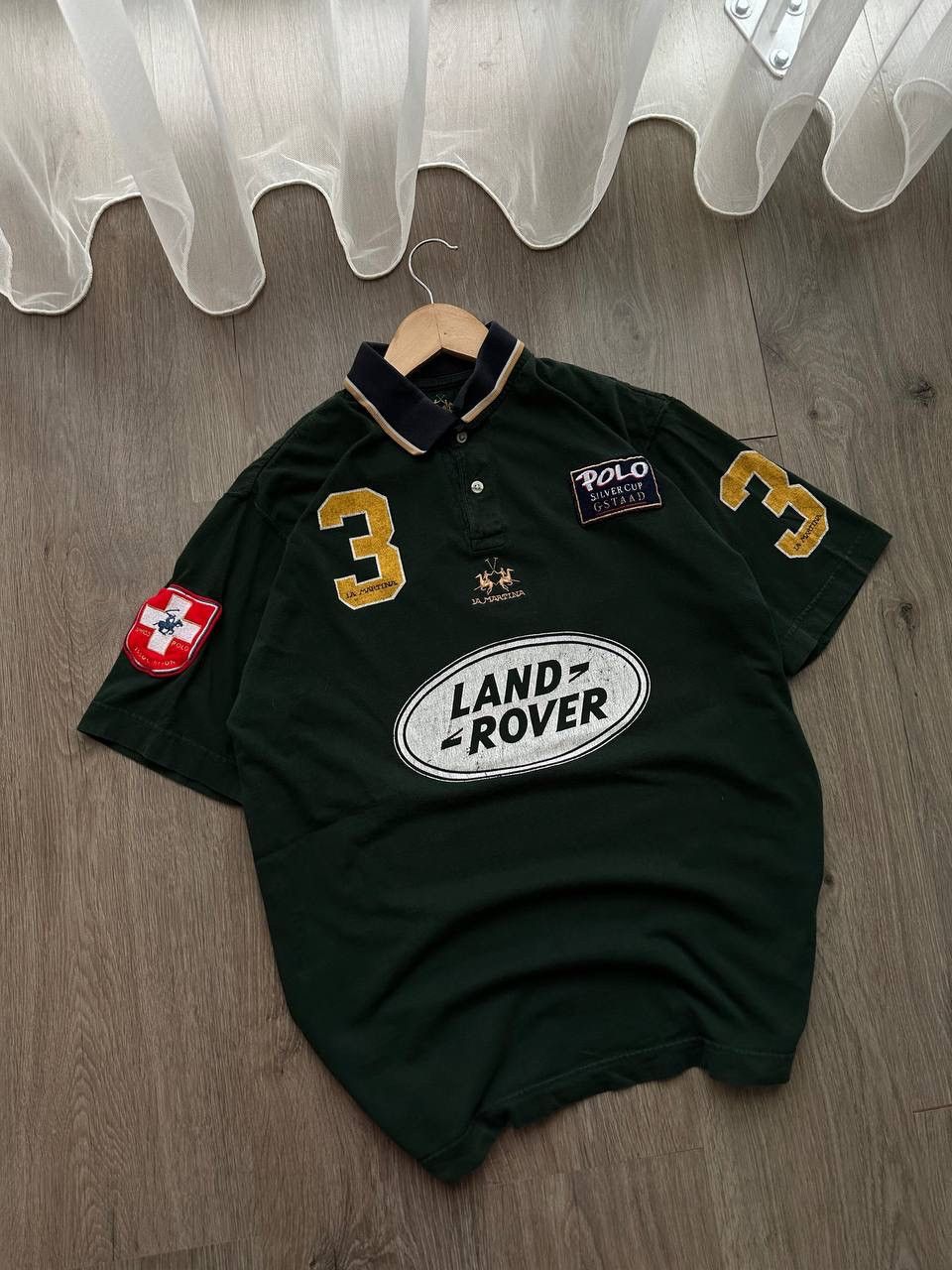 Polo Ralph Lauren × Vintage Vintage Polo Ralph Lauren Land Rower PRL T-Shirt Big Logo Size US M / EU 48-50 / 2 - 8 Thumbnail