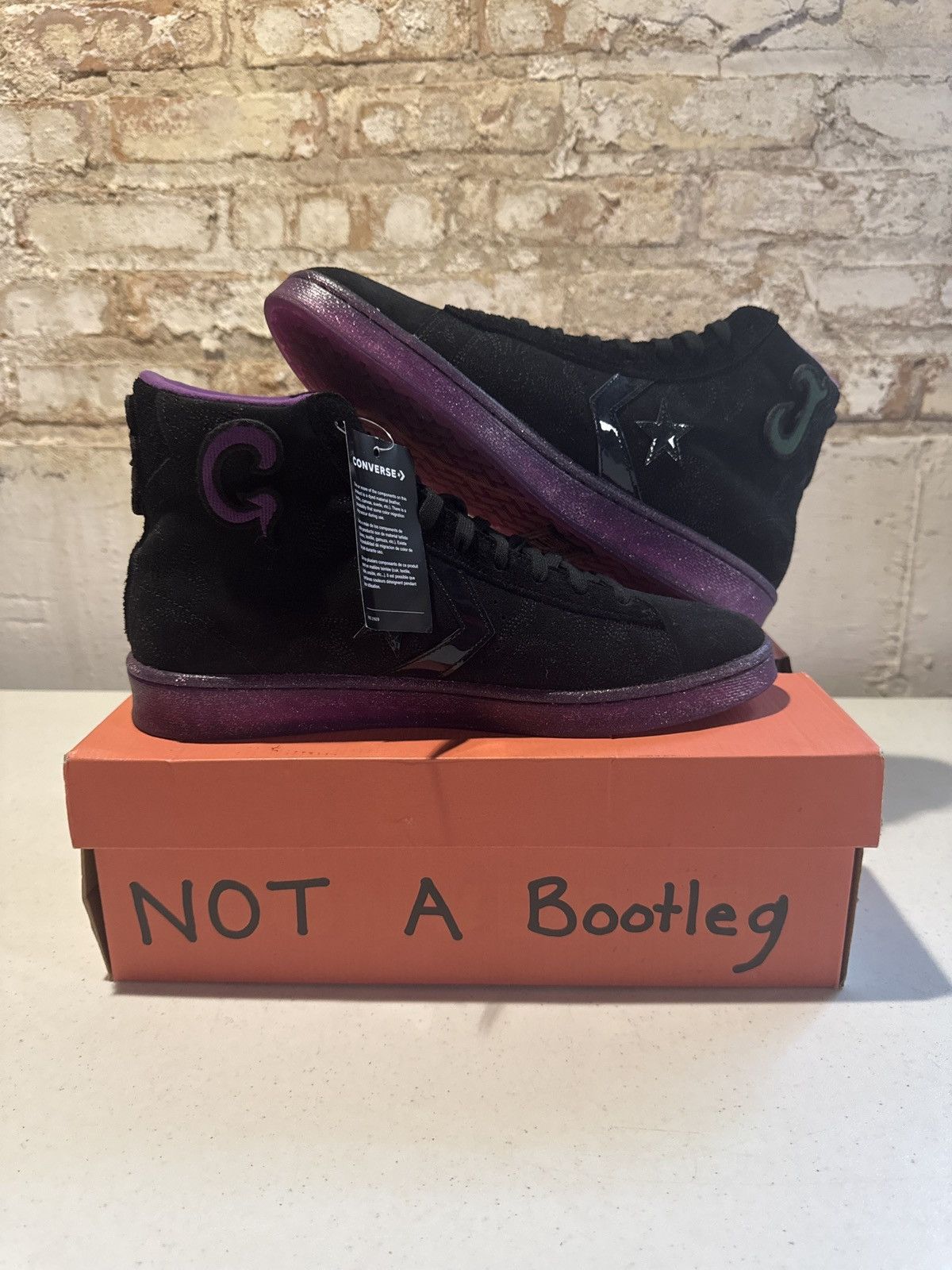 Converse × Joe Freshgoods NOT A Bootleg Size US 11.5 / EU 44-45 - 3 Thumbnail
