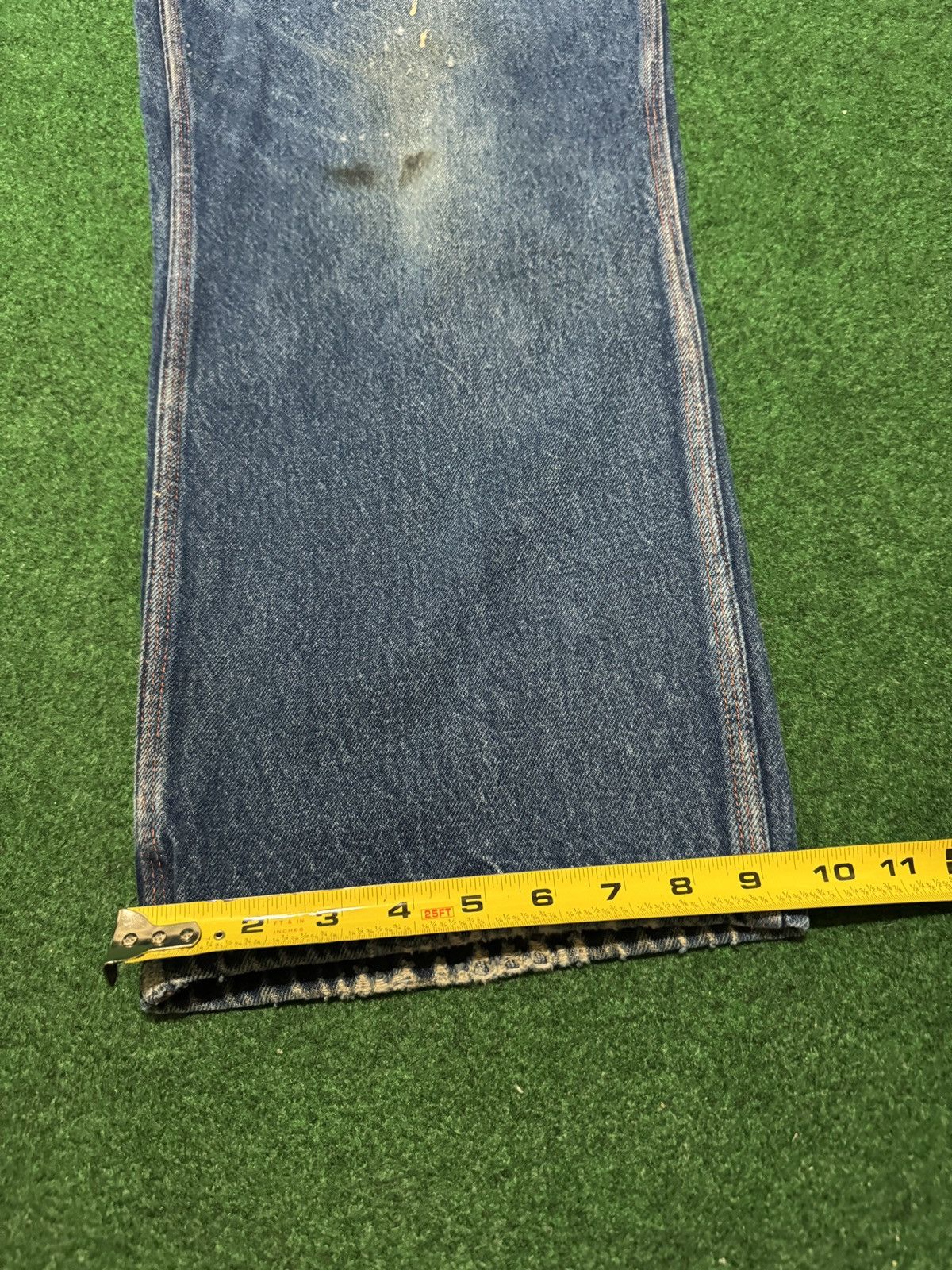 Big Mac Vintage Big Mac Denim Carpenter Distressed 38x27 Jeans Size US 36 / EU 52 - 8 Thumbnail