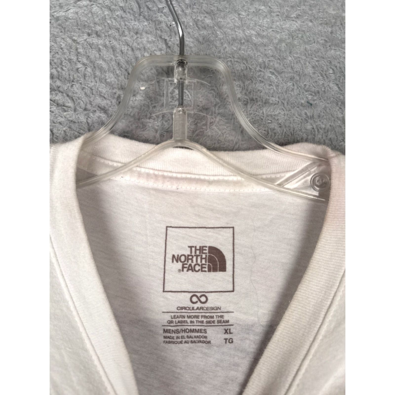 The North Face The North Face Shirt Men XL White Short Sleeve Crew Neck Cotton Read Size US XL / EU 56 / 4 - 7 Thumbnail
