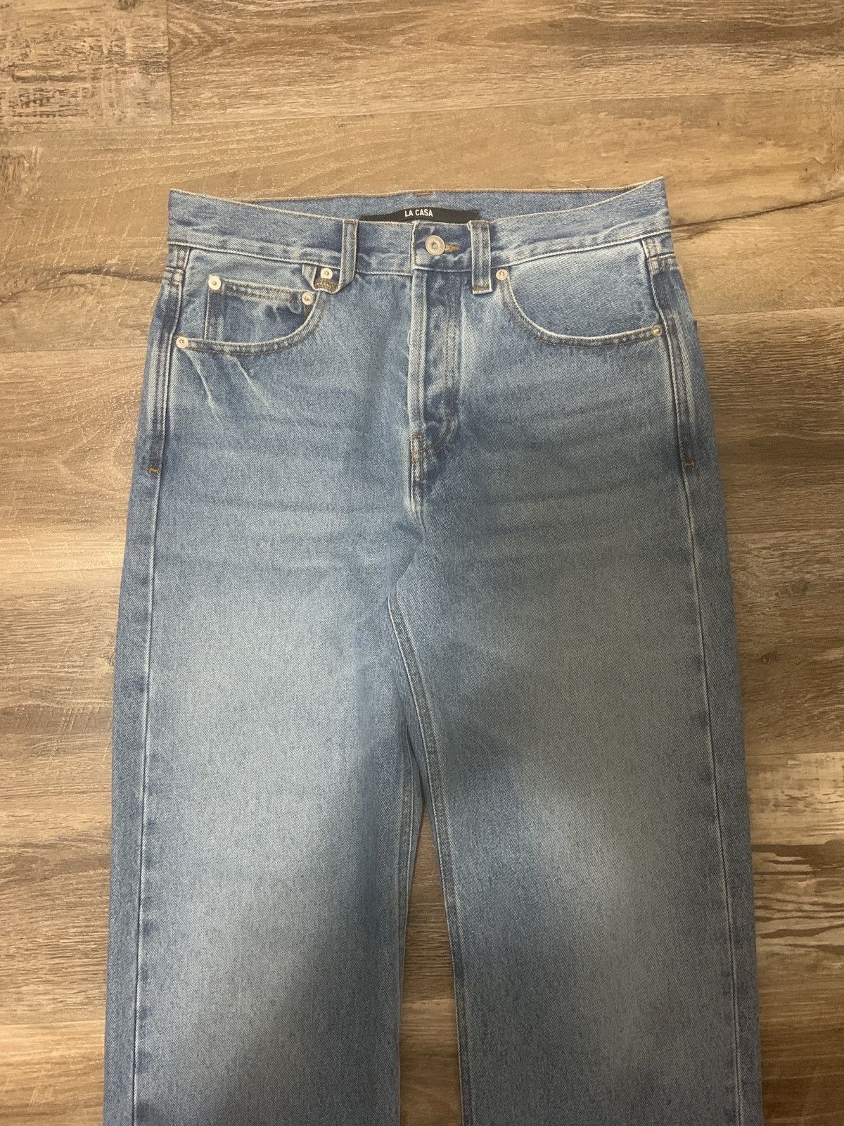 Jacquemus Blue Les Classiques 'Le de Nîmes droit' Jeans Size US 30 / EU 46 - 8 Thumbnail