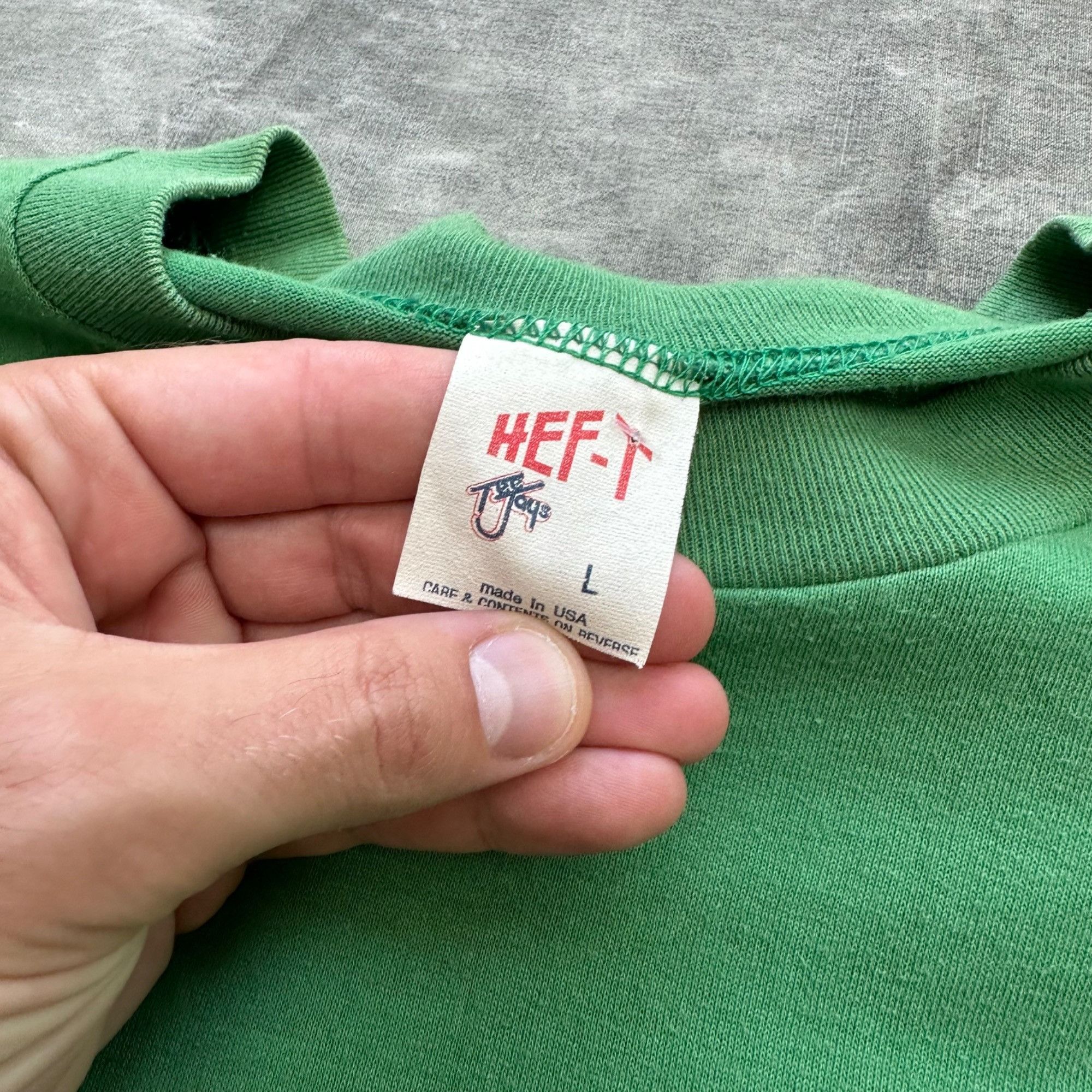 Vintage Vintage 80s US Indoor Tennis Open Shirt Size US L / EU 52-54 / 3 - 3 Thumbnail