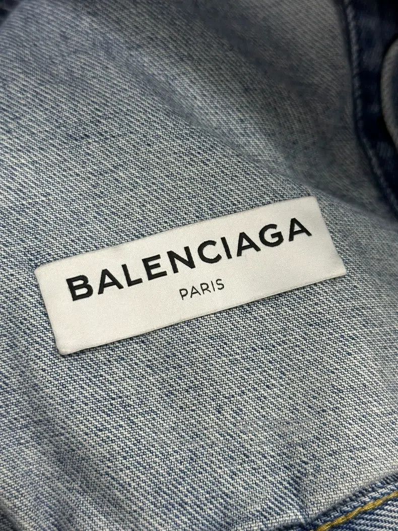 Balenciaga Balenciaga Blue denim jacket Size XS / US 0-2 / IT 36-38 - 3 Thumbnail