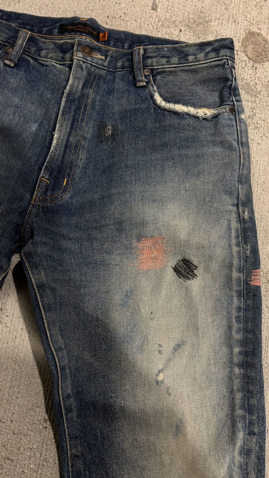 Undercover Undercover SS2005 But Beautiful ll 58 Denim Size US 32 / EU 48 - 2 Thumbnail