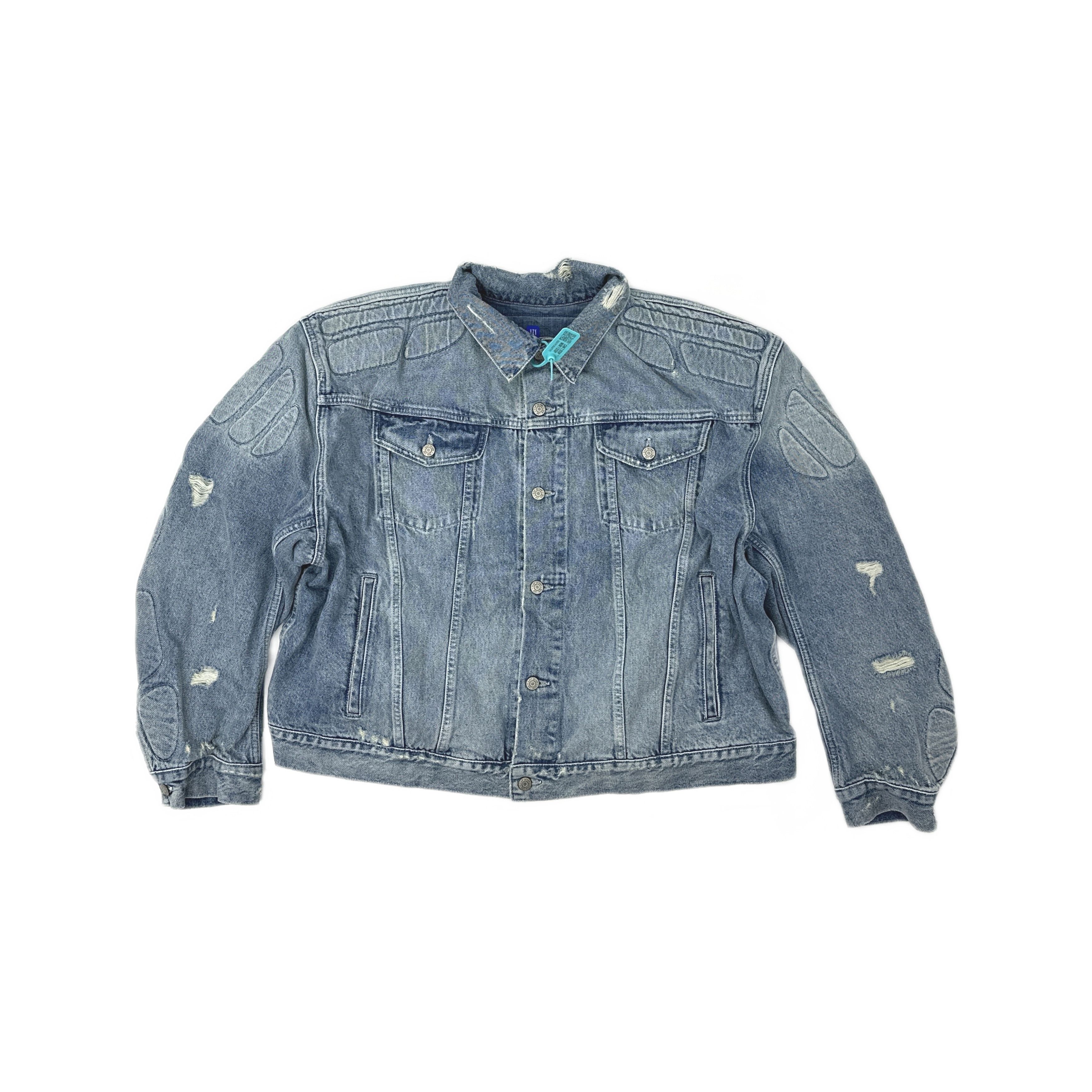 Yeezy Yeezy Season 5 Grey Denim Jacket | Grailed