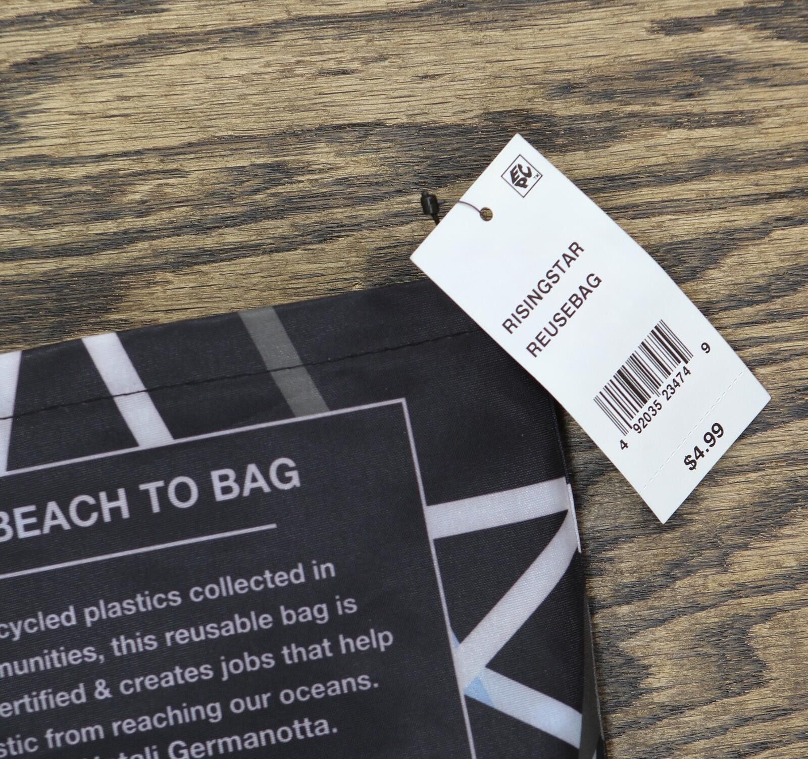 Other Nwt Mcys X Oceancycle Shopping Tote Black 20 In. X 16 In. Size ONE SIZE - 4 Thumbnail
