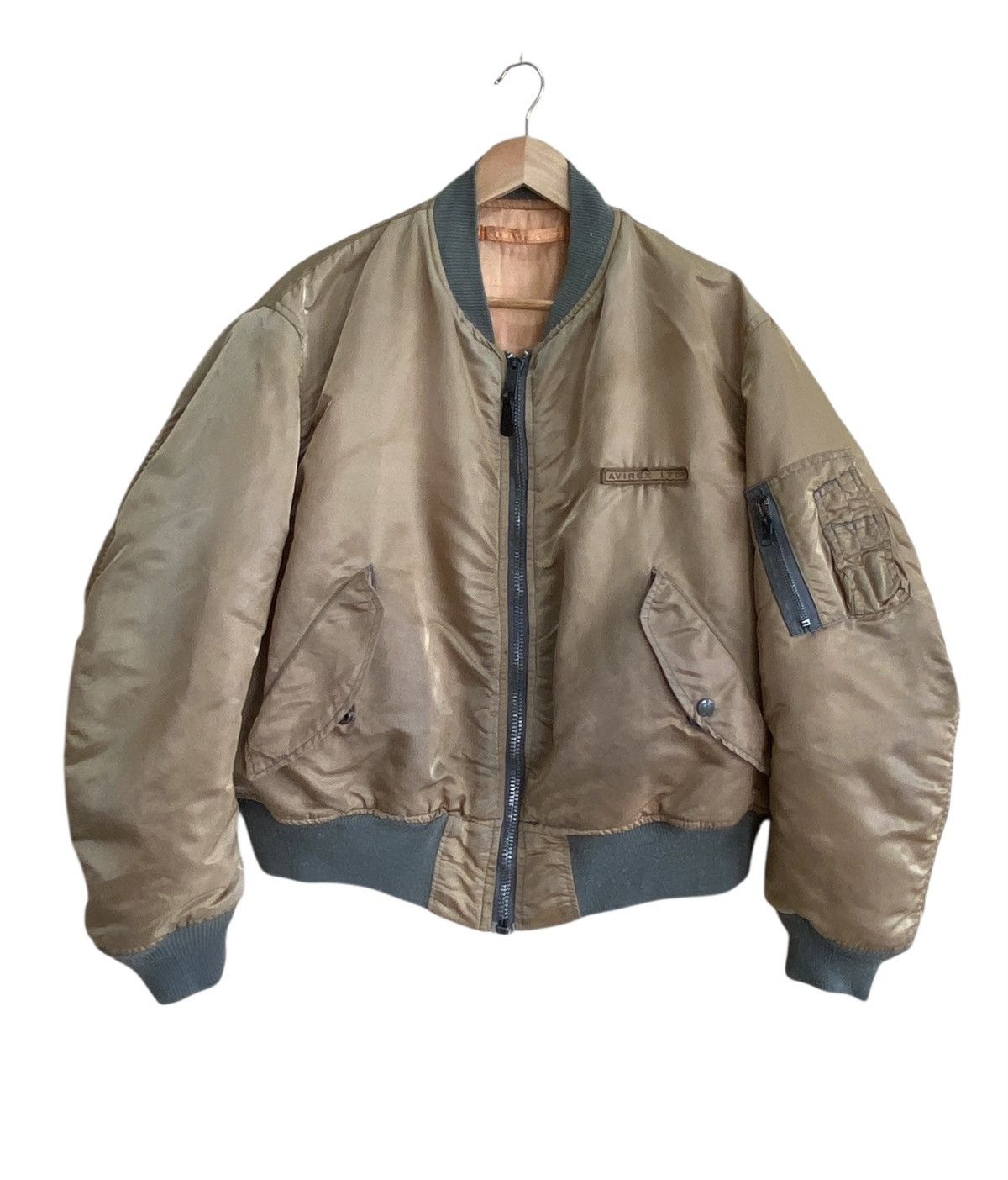 Avirex Vintage Brand Avirex USAF MA-1 Fly Jacket 1980s Size US L / EU 52-54 / 3 - 1 Thumbnail